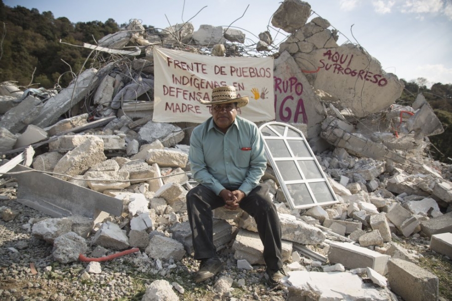 Construyen una autopista privada sobre un santuario indígena en Xochicuautla