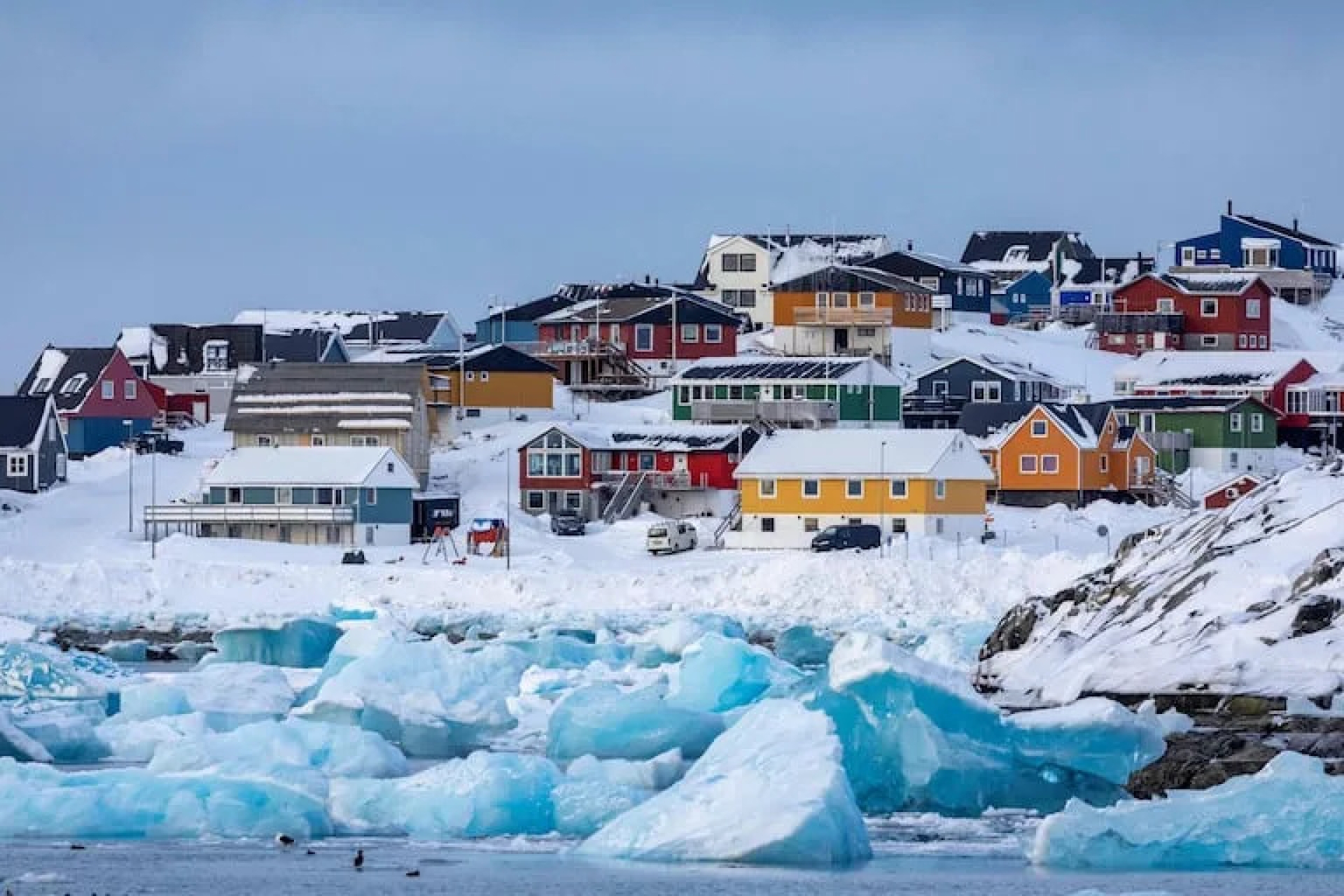 Groenlandia registra en enero las temperaturas más cálidas de su historia