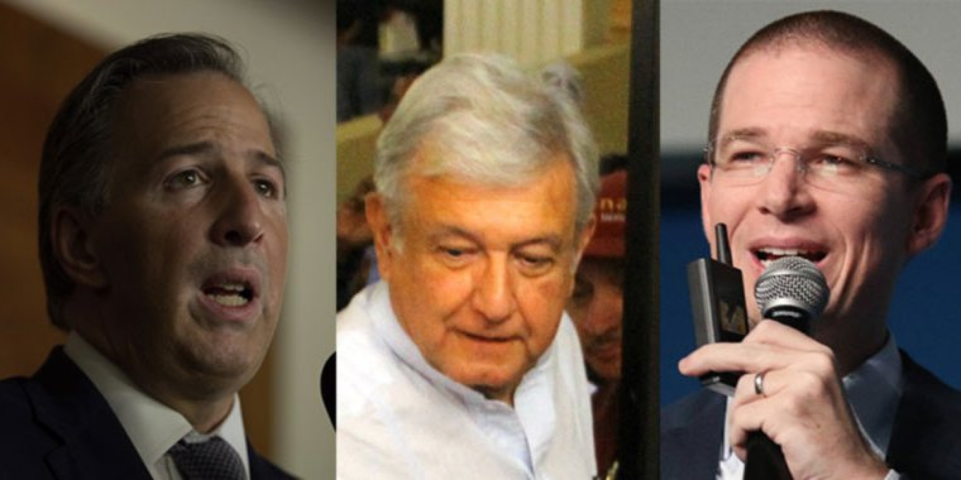 AMLO, Meade y Anaya presentaron sus spots para campañas