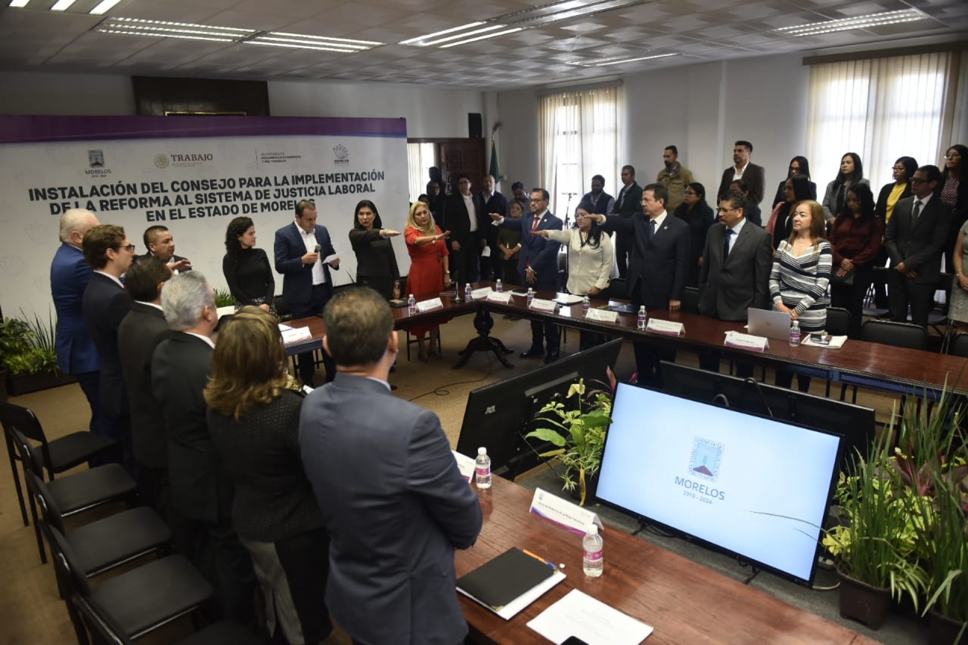 Instalan Consejo para la Implementación de la Reforma al Sistema de Justicia Laboral