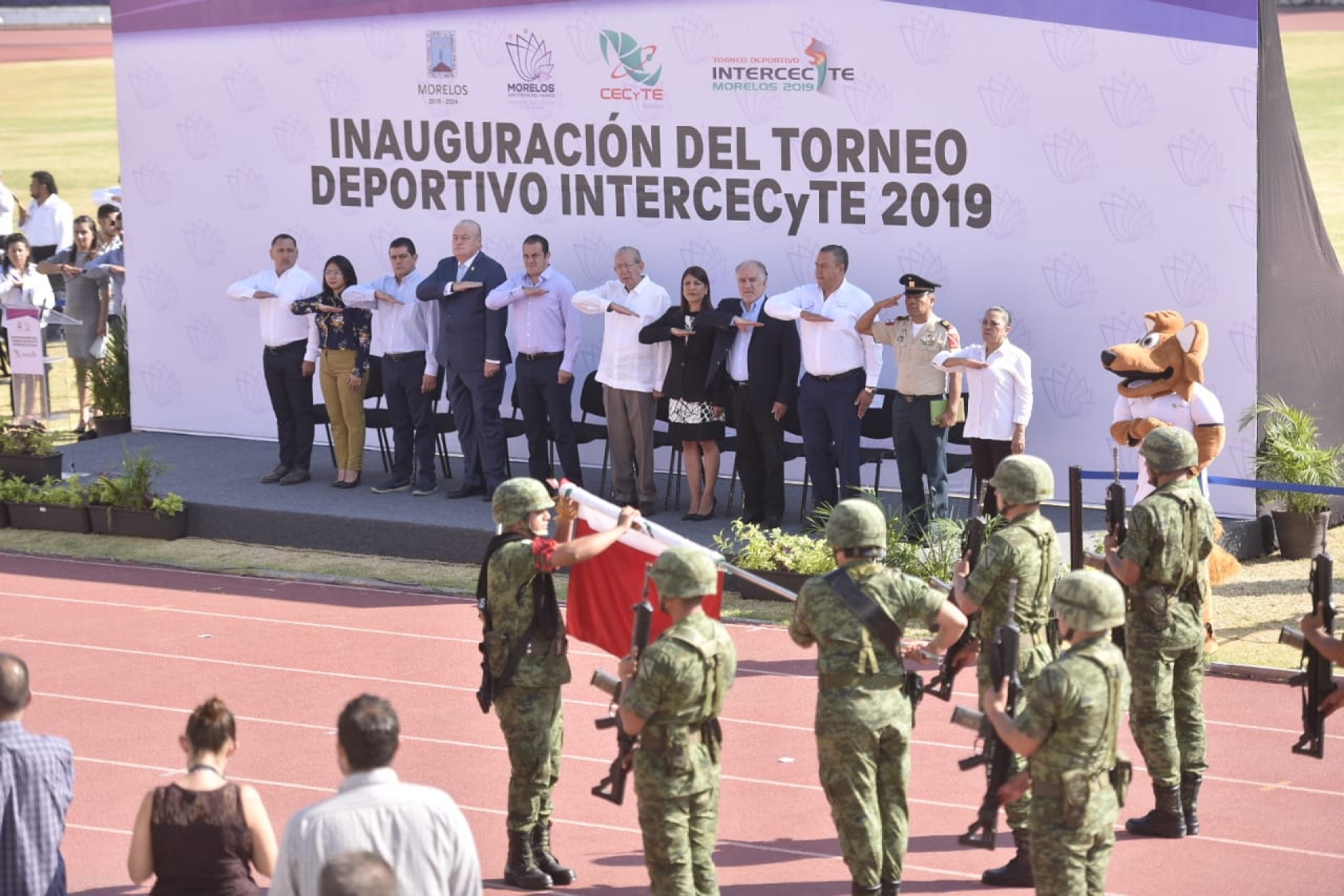 Inauguran torneo deportivo 'InterCECyTE 2019'
