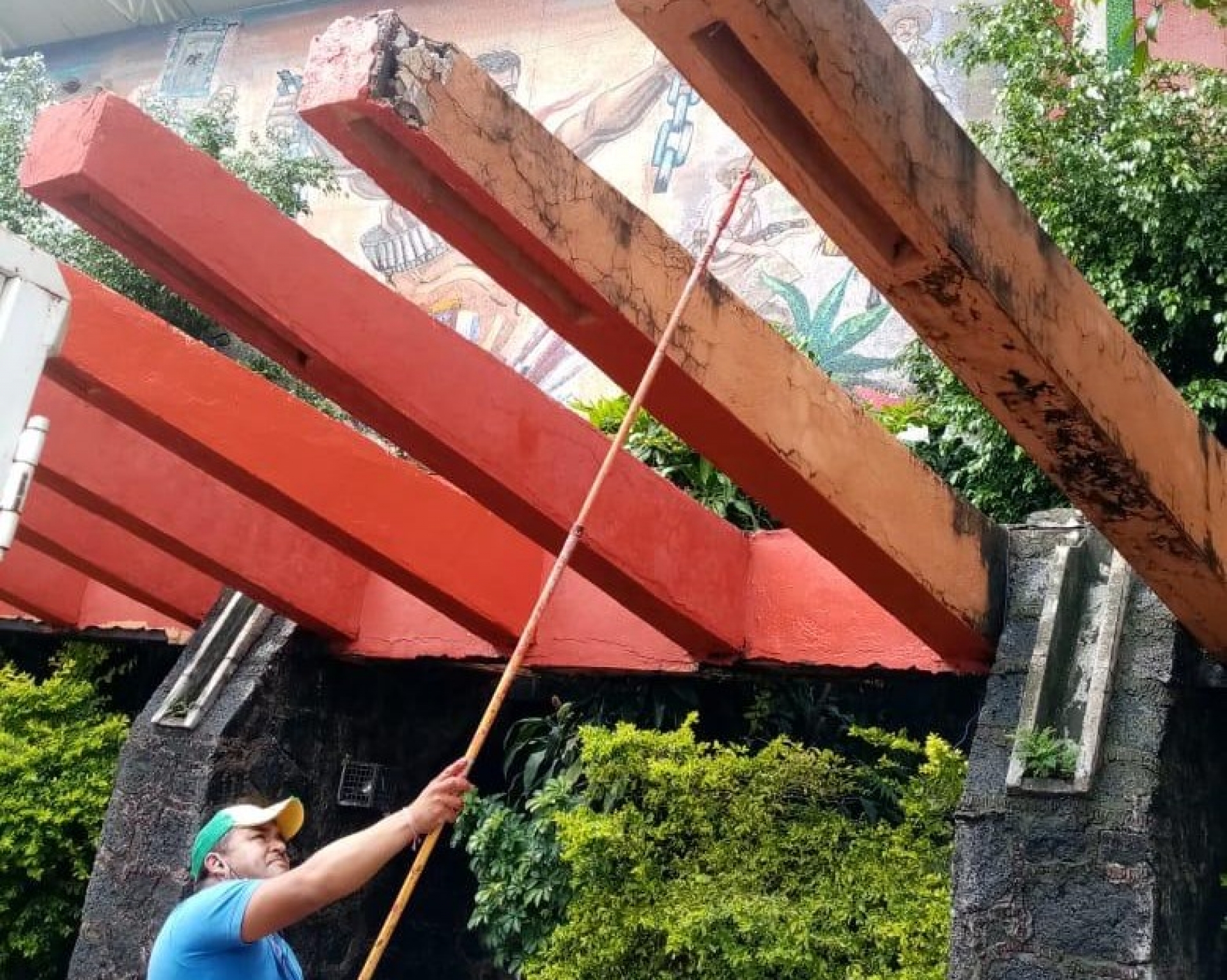 Concluye ayuntamiento remozamiento de la glorieta de Tlaltenango
