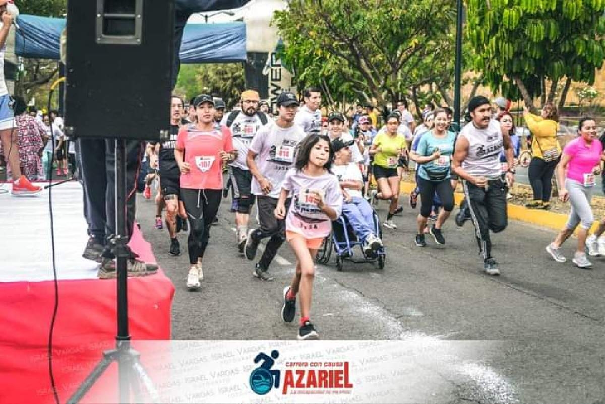 Se acerca la Carrera con Causa Azariel "La discapacidad no me limita"