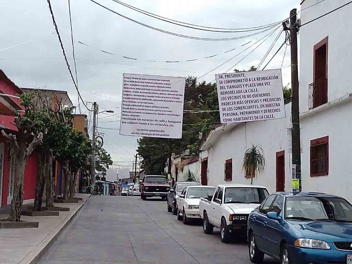 Vuelven a impedir instalación de tianguistas en Miacatlán