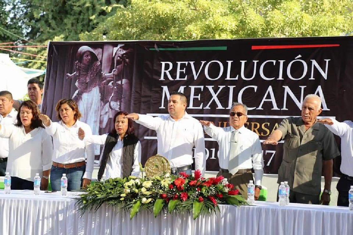 Celebran el 107 aniversario de la Revolución Mexicana en Axochiapan