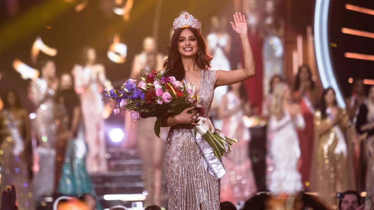 Harnaaz Sandhu de India es coronada como la nueva Miss Universo