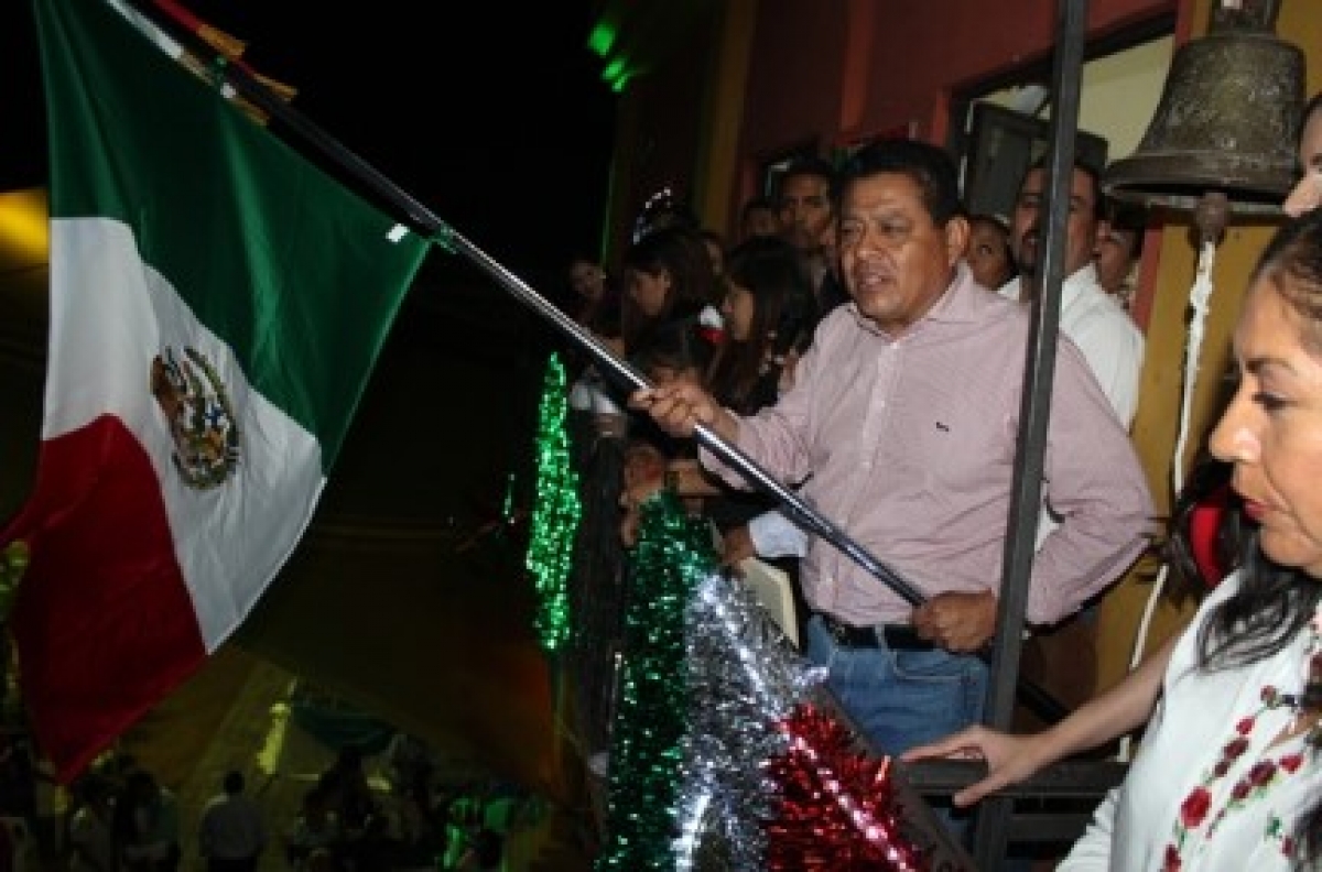 Jonacatepec celebra el 207 aniversario de la Independencia de México