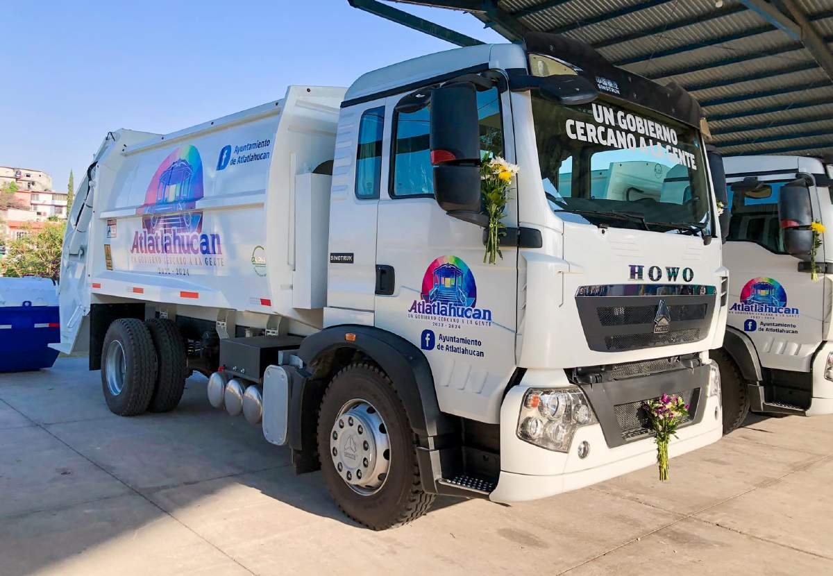 Modernizan recolección de desechos sólidos en Atlatlahucan
