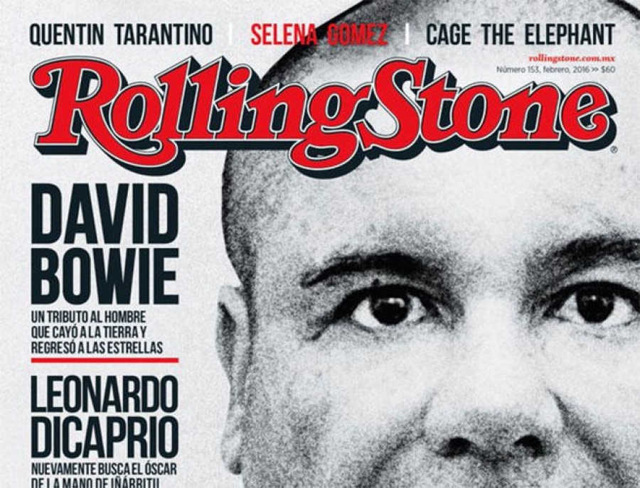 ‘El Chapo’ arrebata la portada de Rolling Stone a Bowie