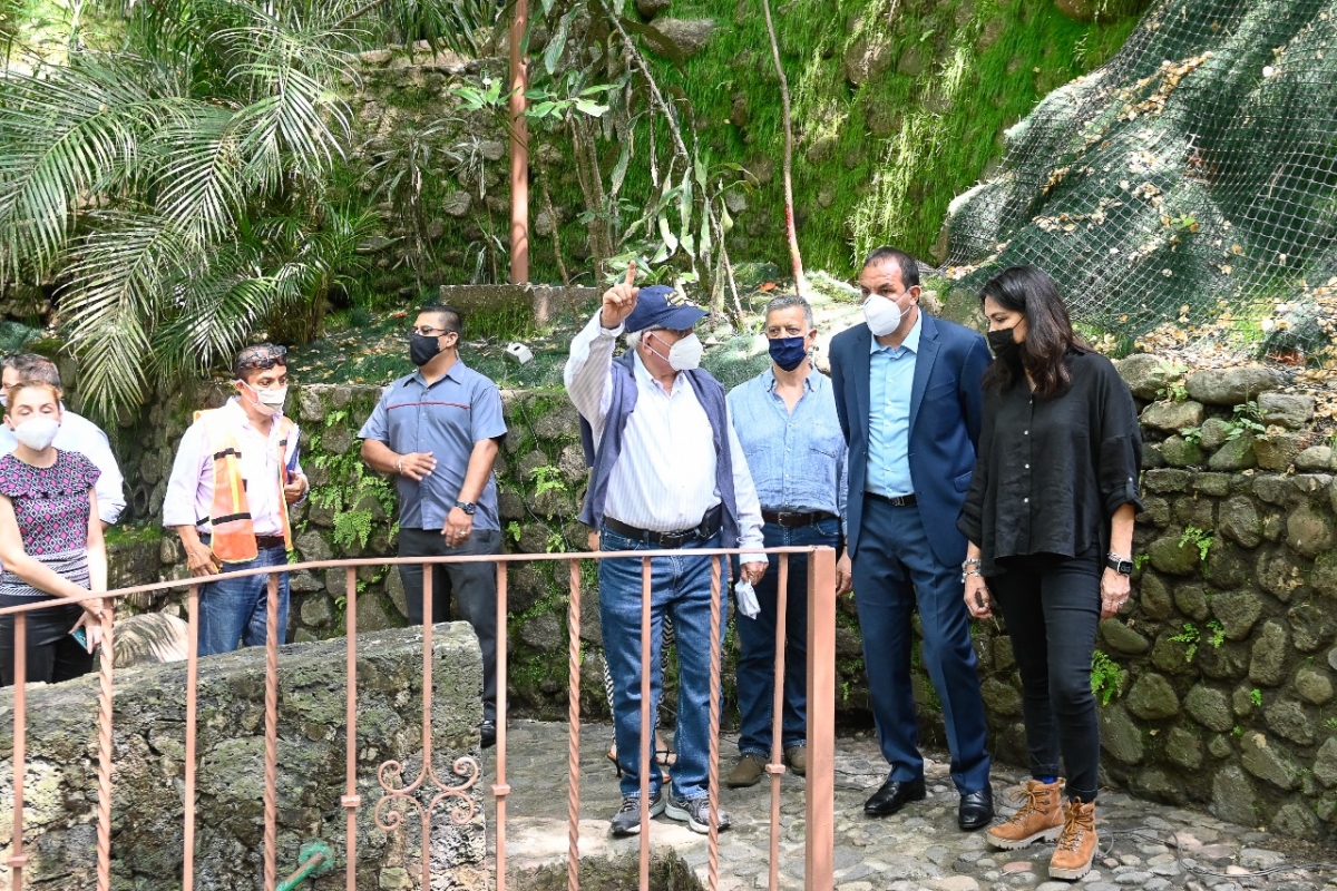 Supervisa Cuauhtémoc Blanco rehabilitación del paseo ribereño 'Alfonso Sandoval Camuñas'