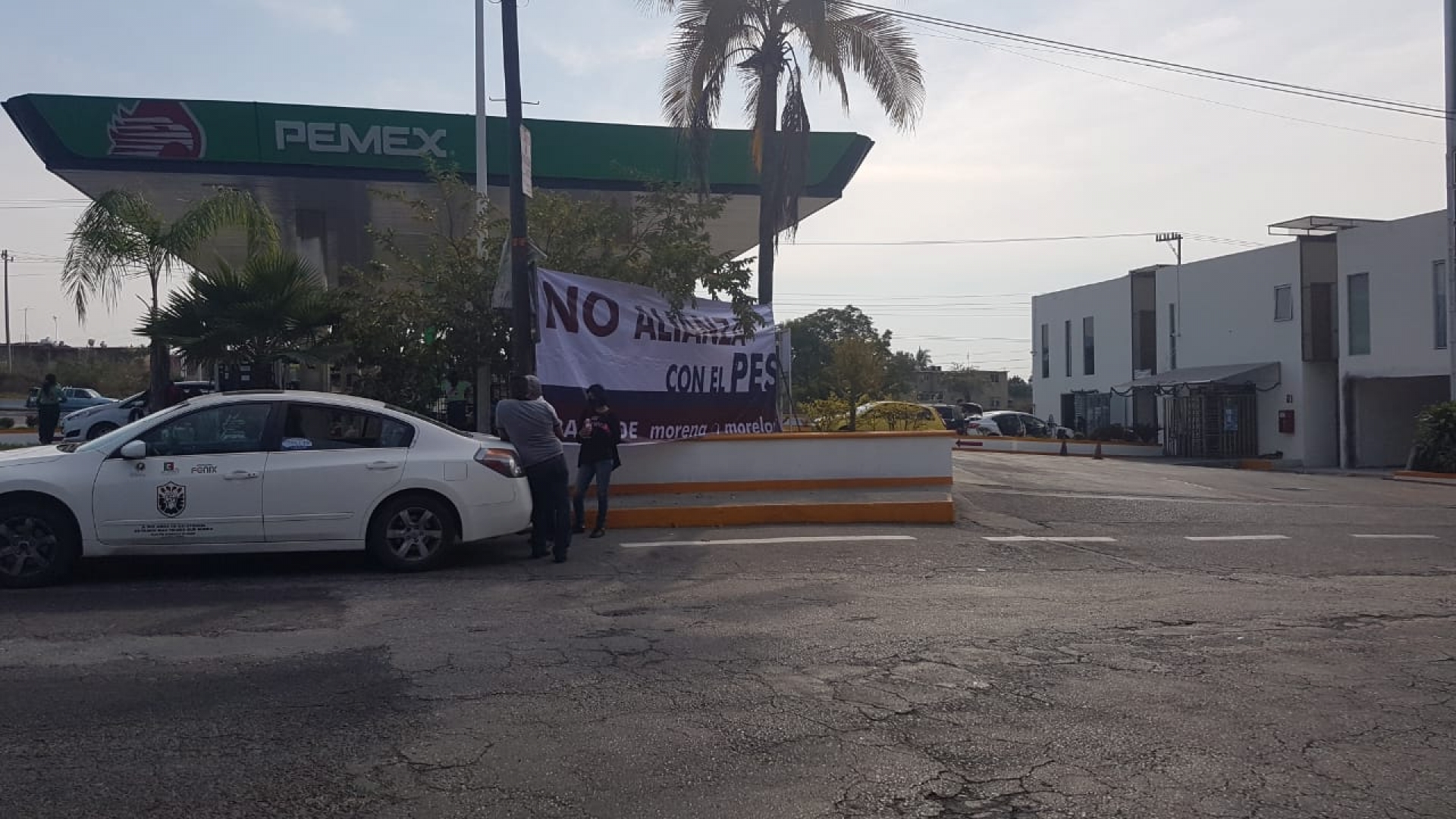 Se manifiesta Bases de Morena Morelos