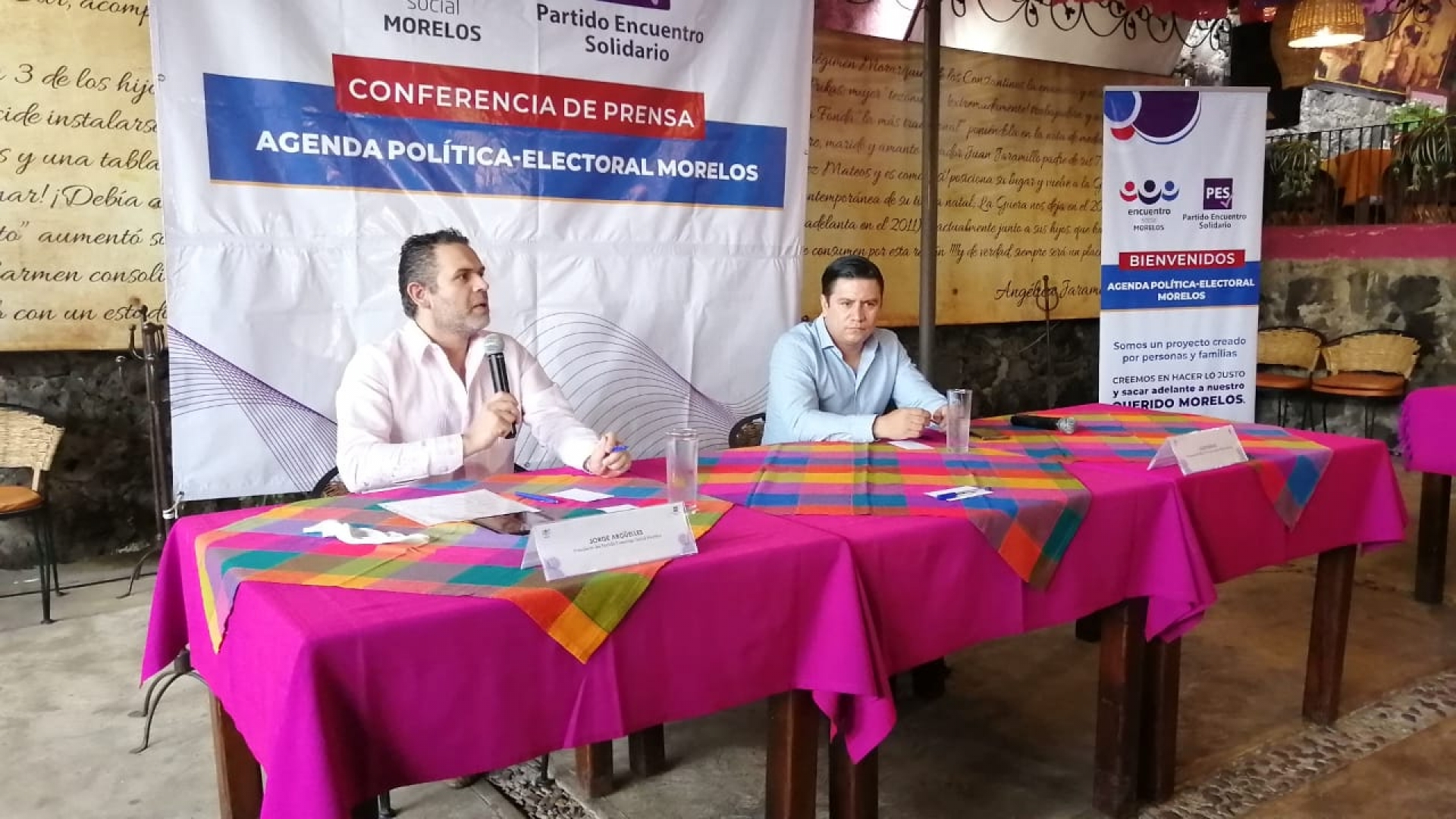 Pide decencia presidente de Encuentro Solidario a dirigentes del PRI y PRD