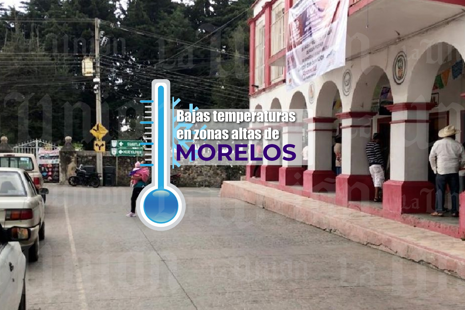 Se prevén bajas temperaturas en zonas altas de Morelos