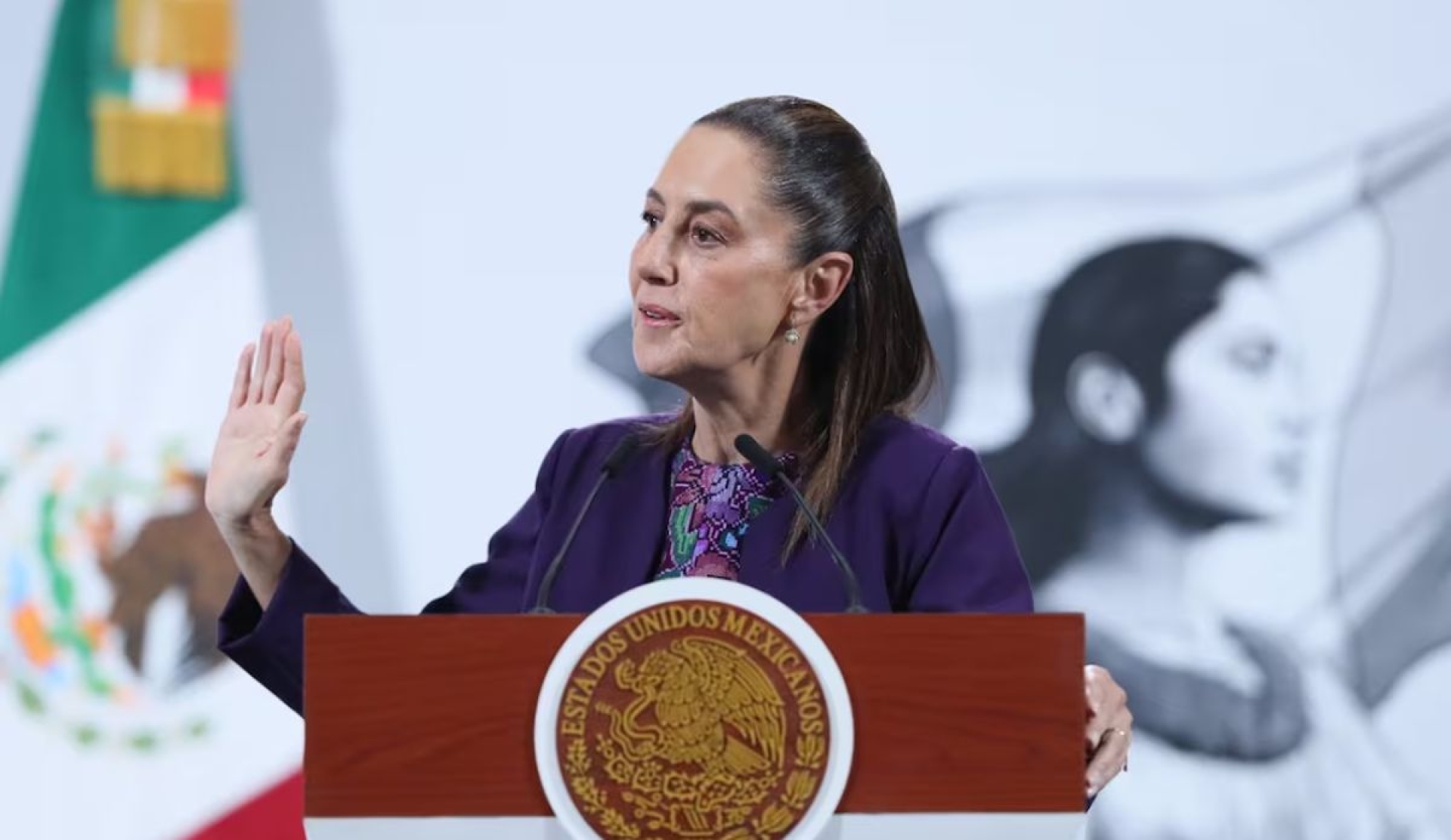 Sheinbaum rechaza desgobierno tras movilizaciones y asesinato de líder agrícola