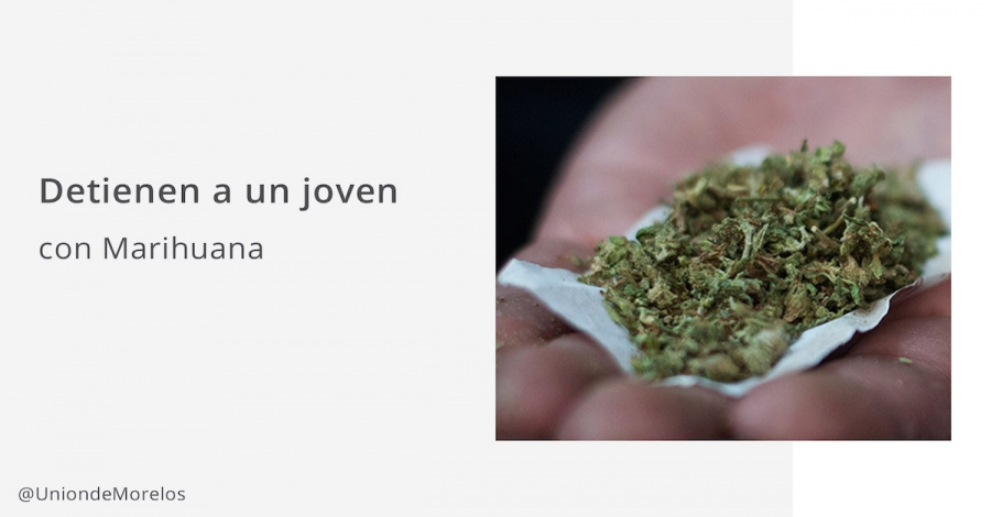 Detienen a un joven en posesión de droga