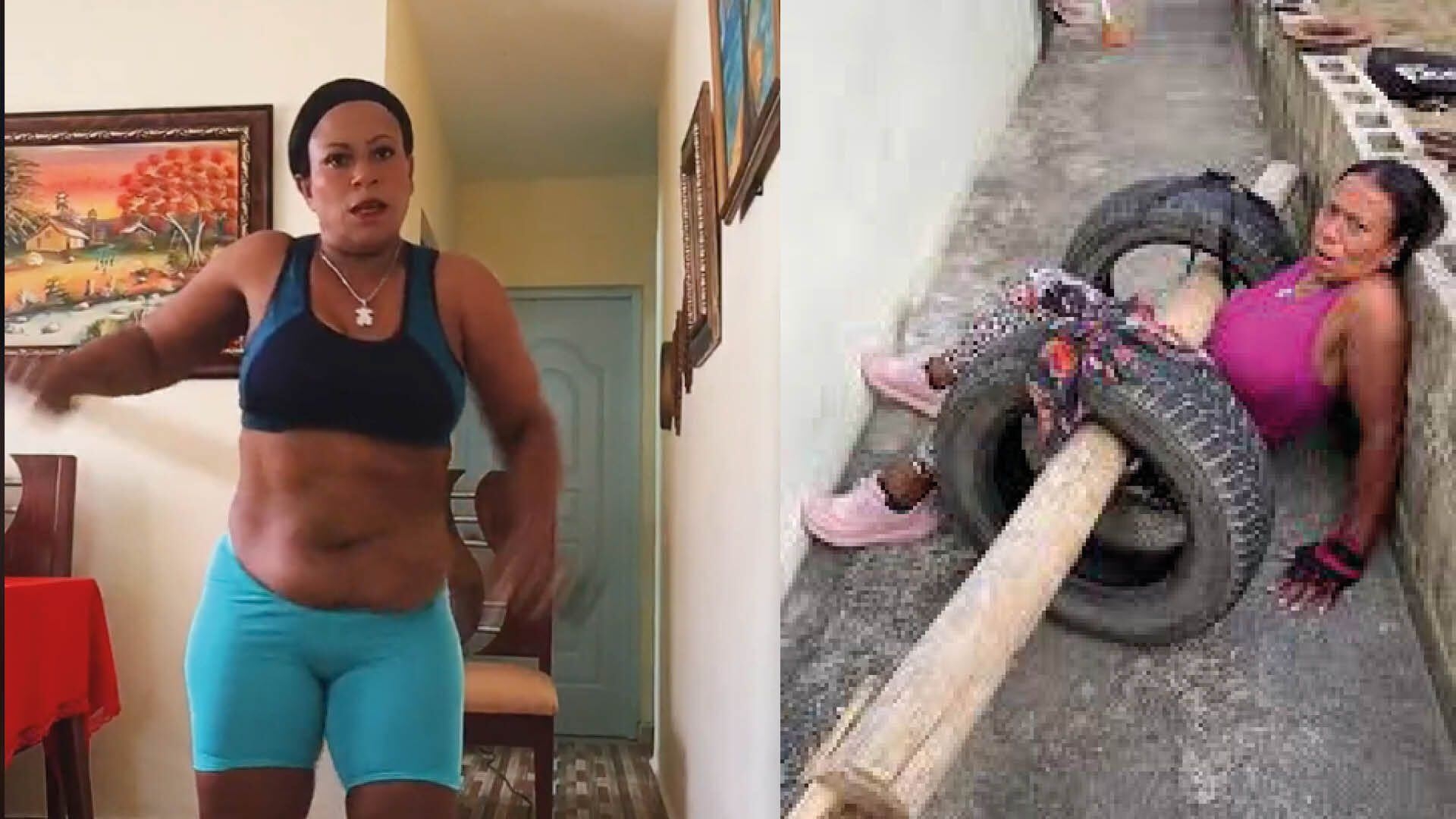 ¡Vamos mis amores!": TikToker comparte asombroso cambio físico tras rutinas caseras