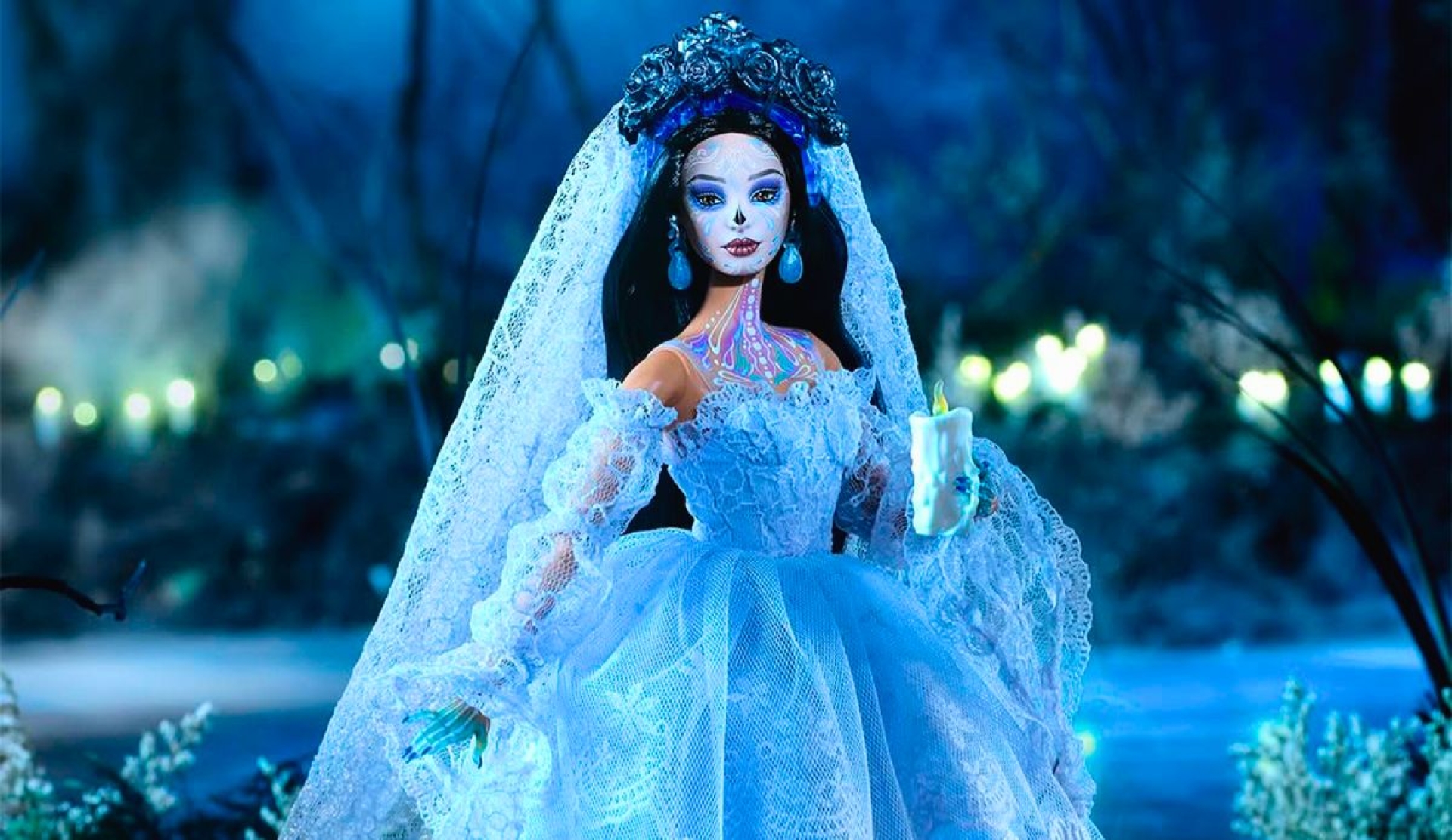 Barbie viraliza homenaje a La Llorona en Día de Muertos 2025 en México