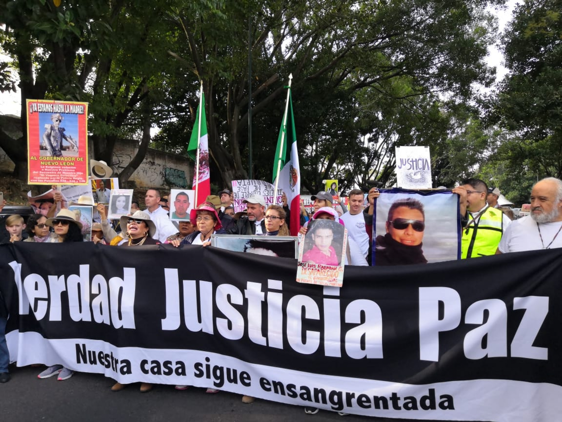 Inicia 'Caminata por la verdad, la justicia y la paz', en Cuernavaca