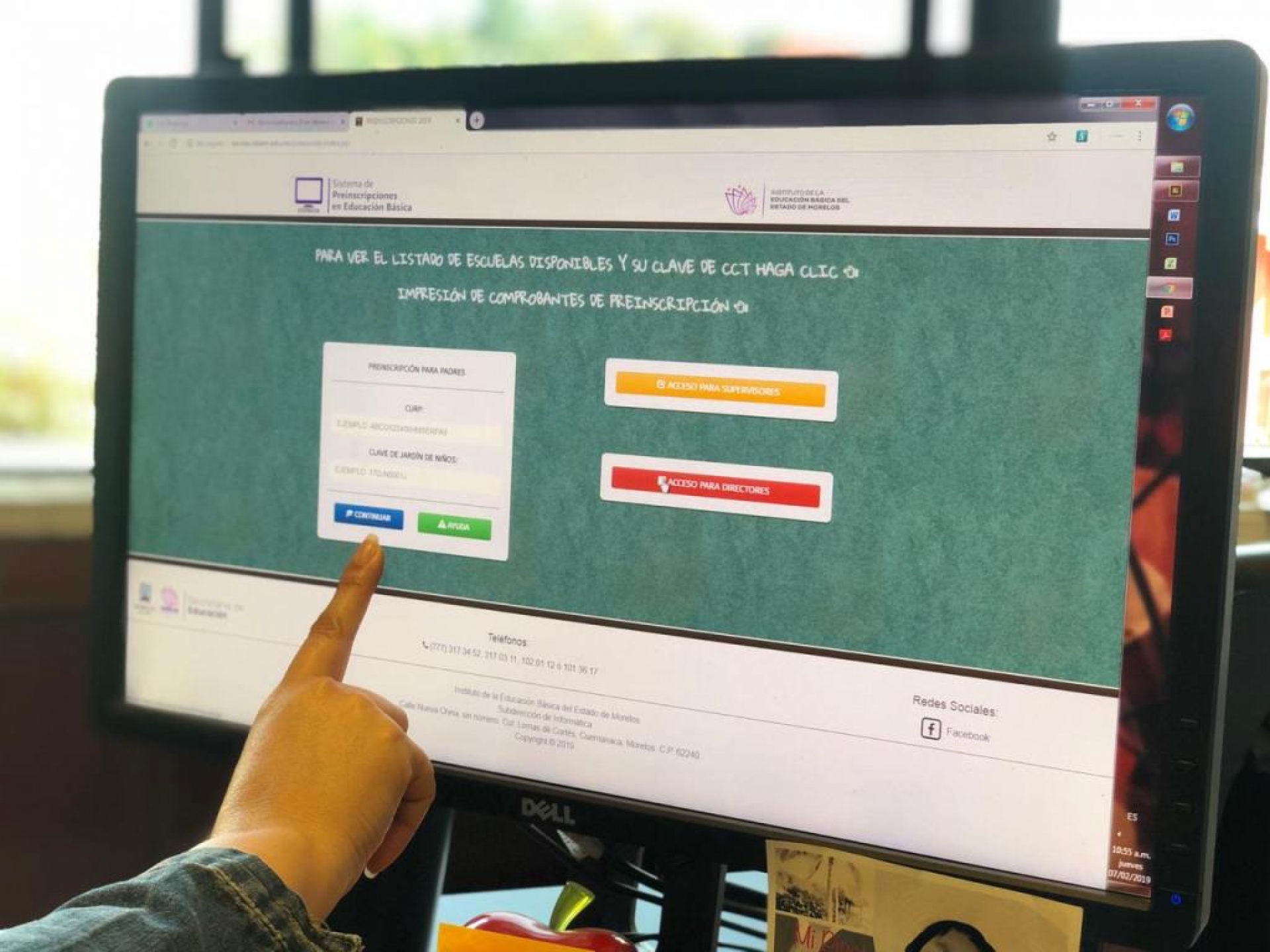 Este jueves concluyen preinscripciones en nivel básico por internet: IEBEM