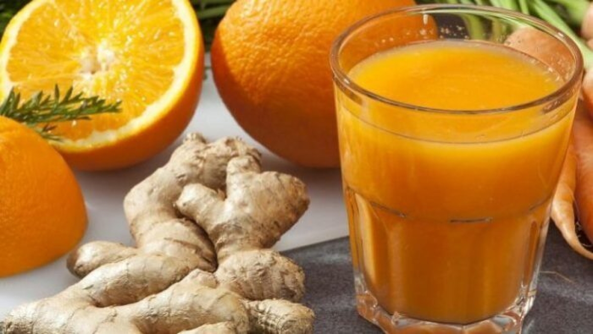 Agua de naranja con jengibre, estos son todos los beneficios que te aporta