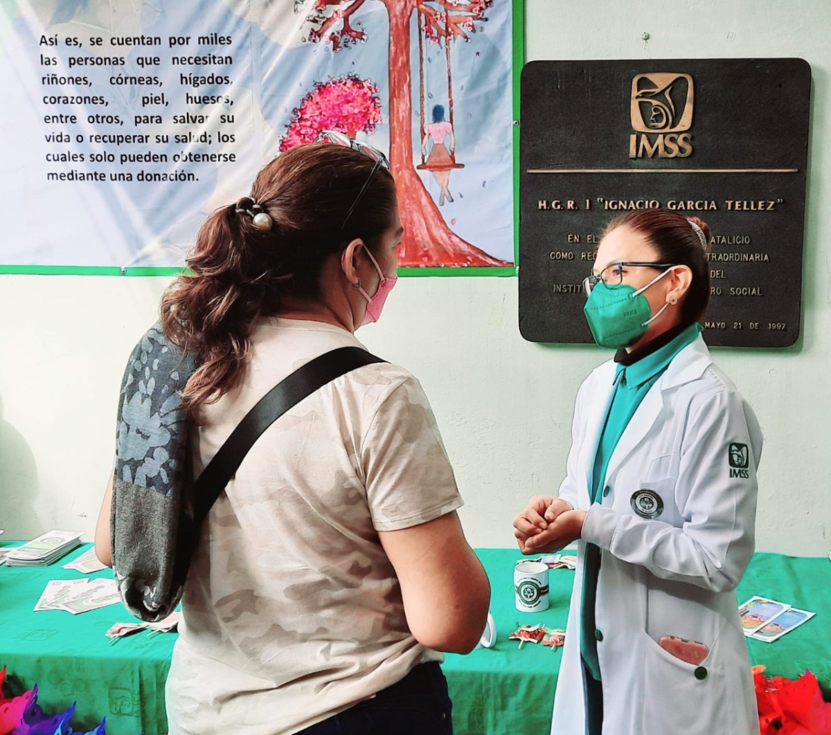 Realiza IMSS Morelos 'Tercera Feria de Donación de Órganos y Tejidos 2022'