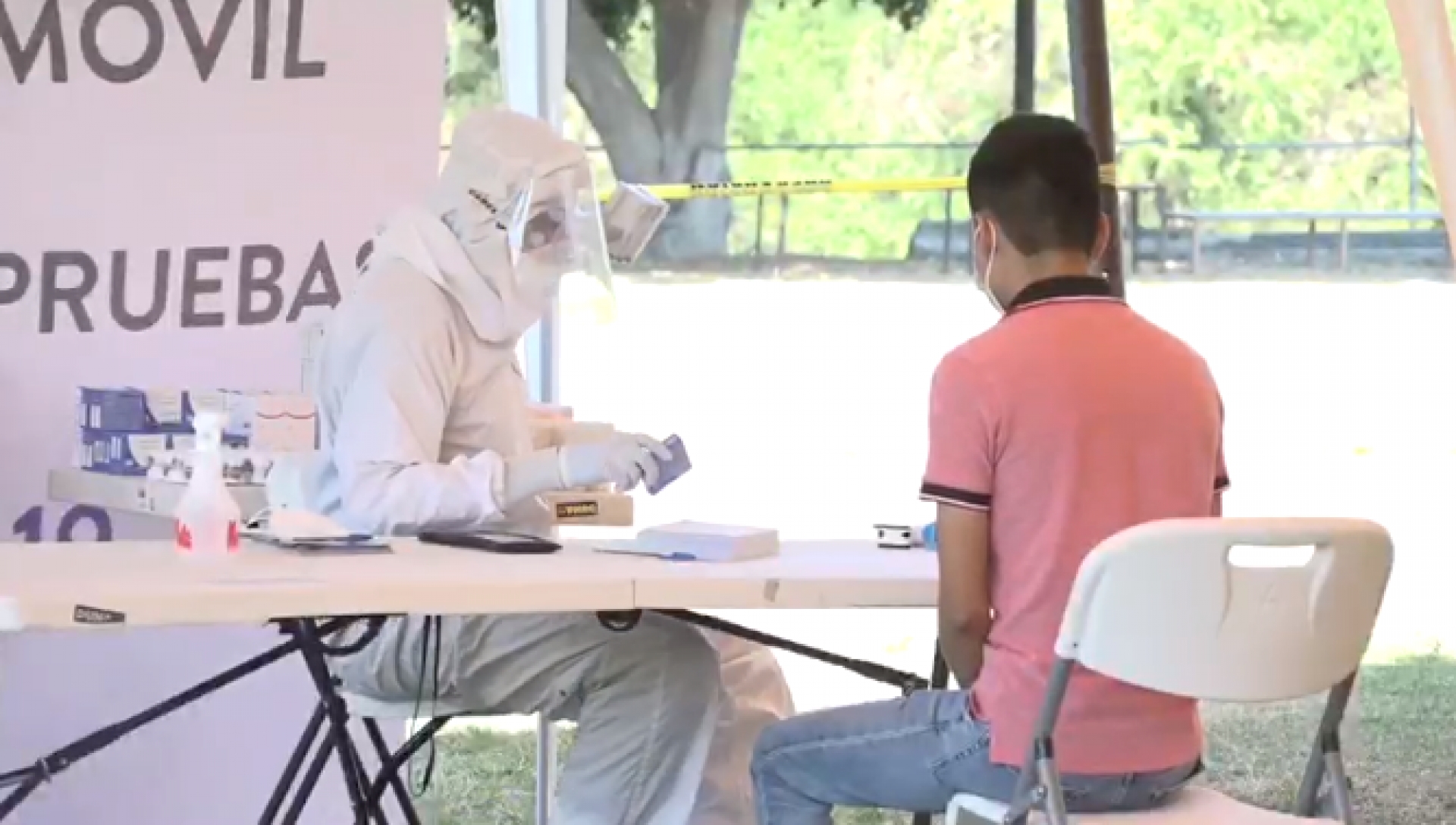 Mantiene gobierno estatal atención integral a través de módulos de pruebas antigénicas
