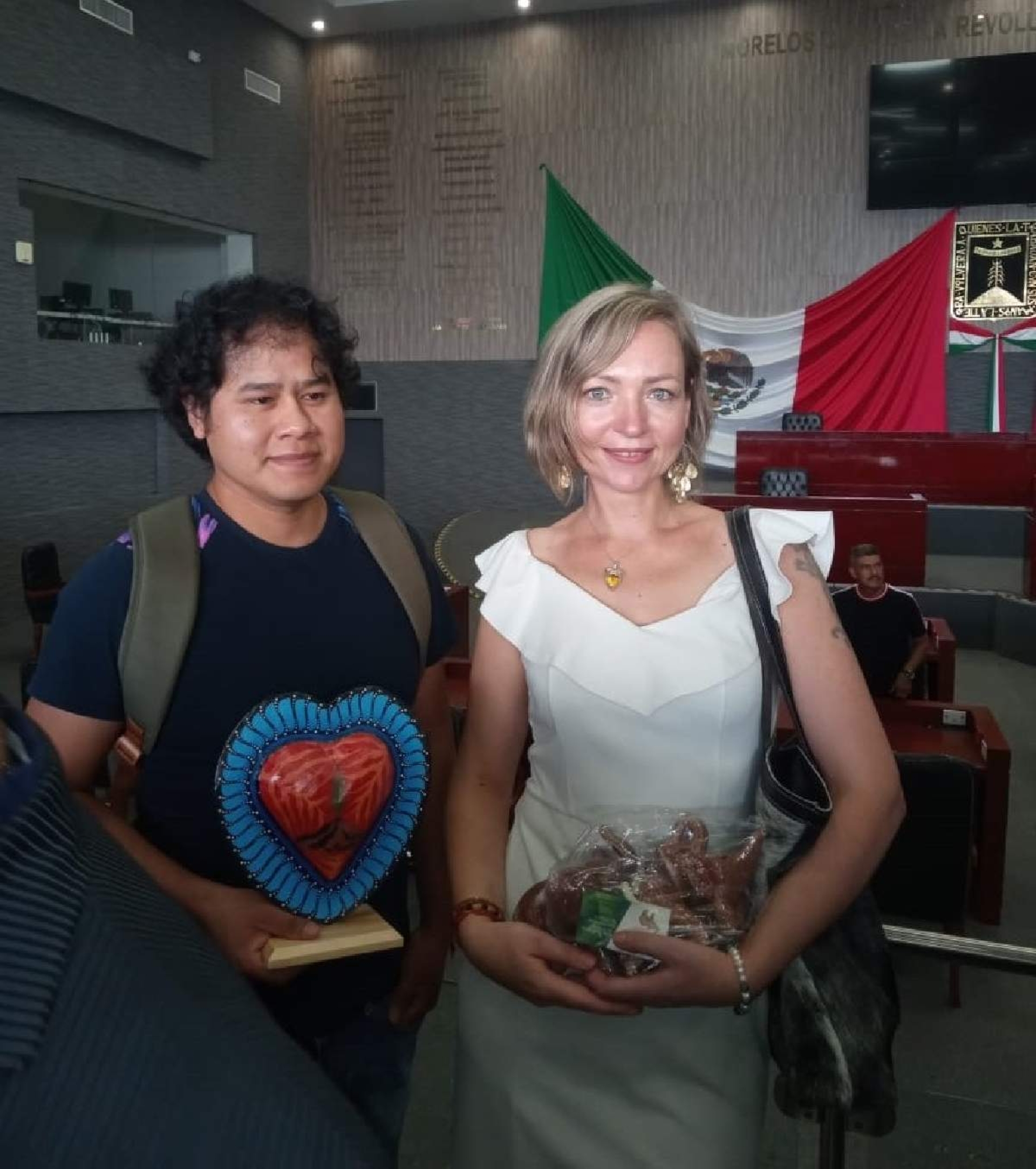 Reconocen por sus obras a artesano de Atlatlahucan
