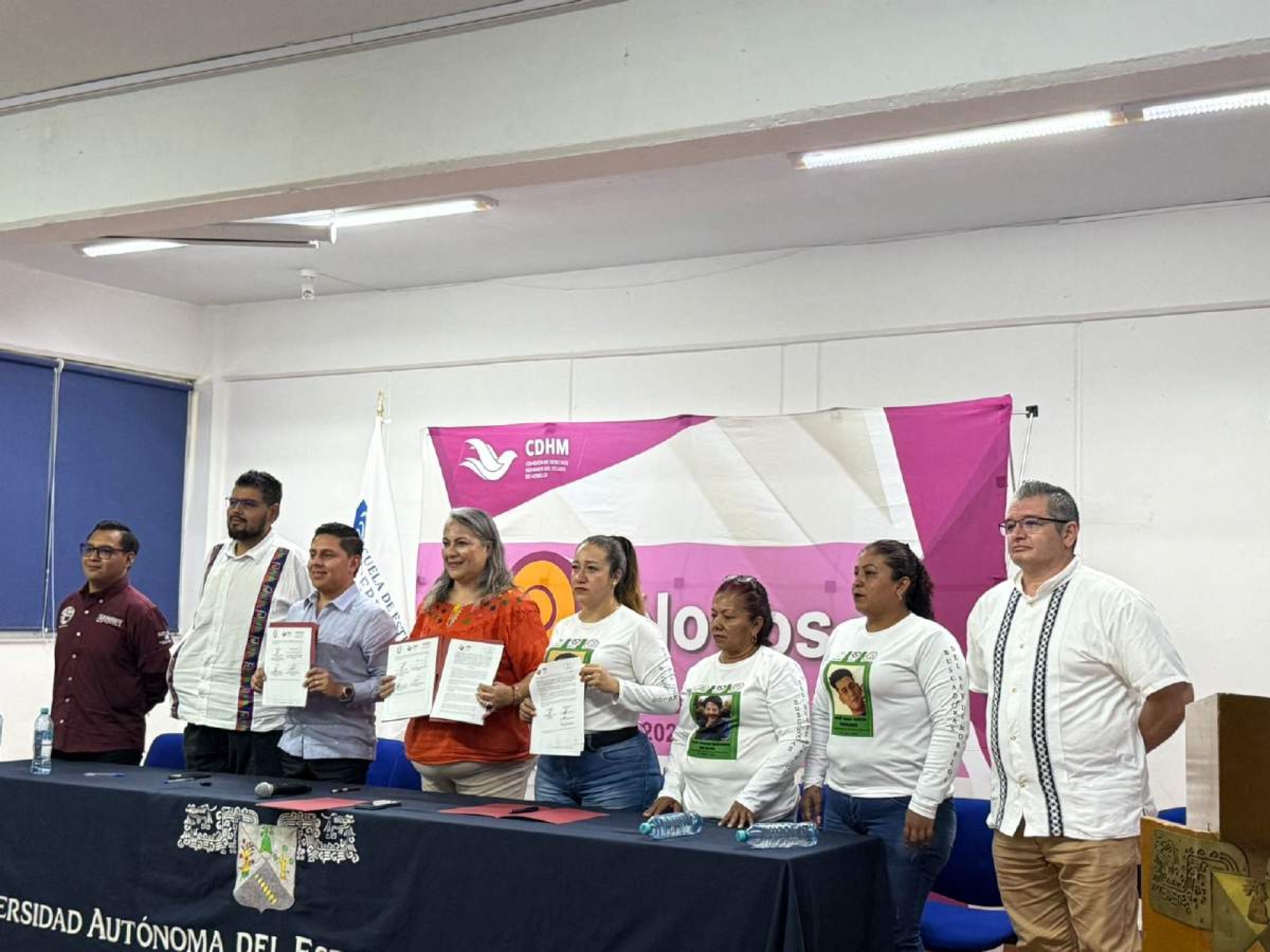 Jojutla y Buscadoras del Sur firman convenio con la CDHEM