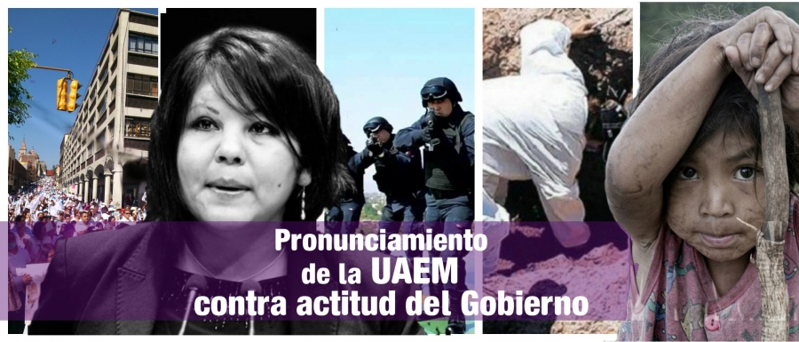 La UAEM se pronuncia en contra de la actitud del gobierno del estado hacia la Universidad