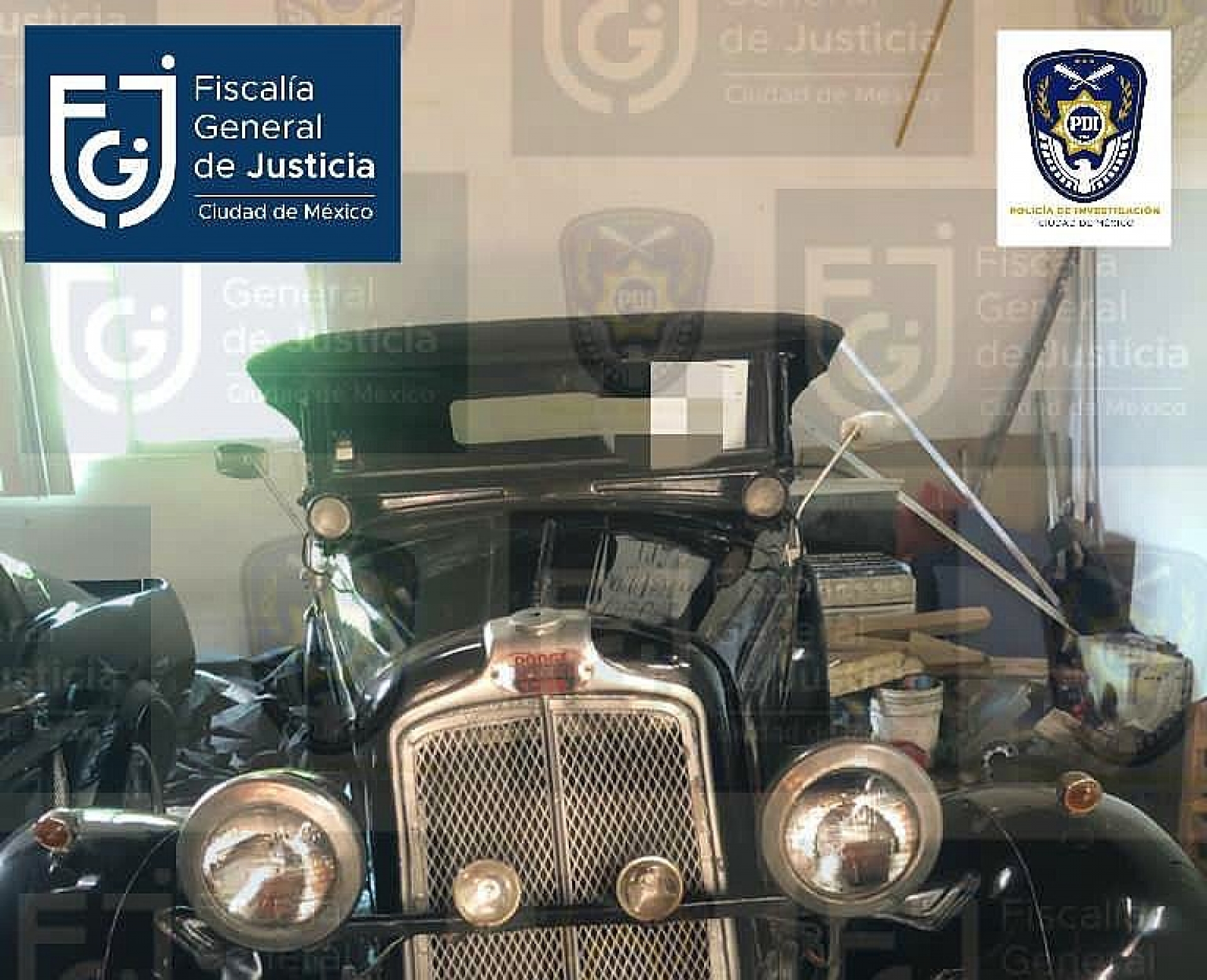 Aseguran 41 autos de colección y obras de arte, durante cateo en Tequesquitengo