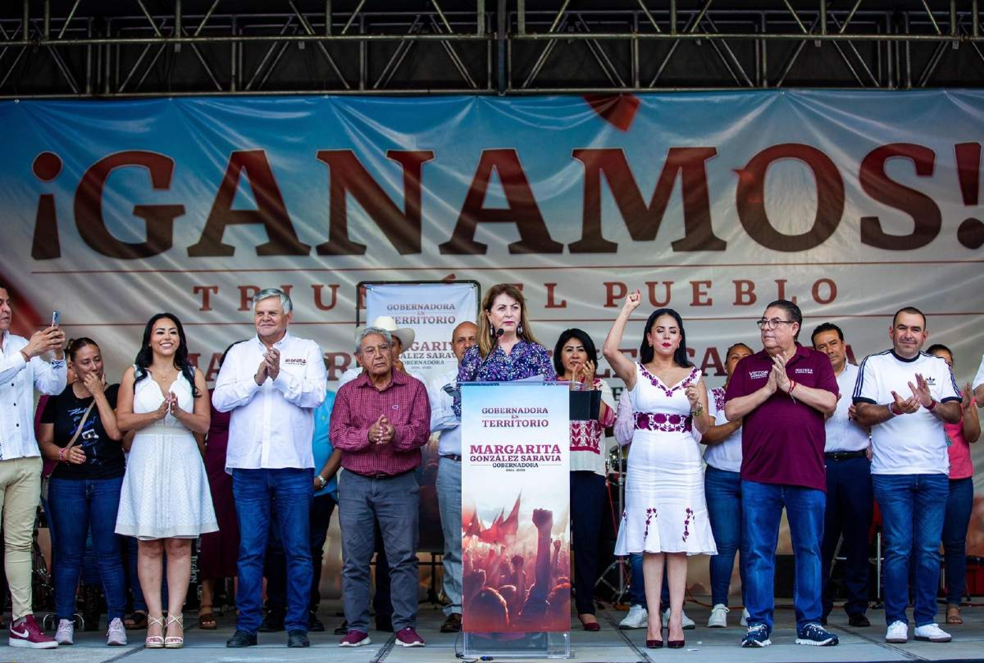 Convoca Margarita González a fuerzas políticas a trabajo en unidad