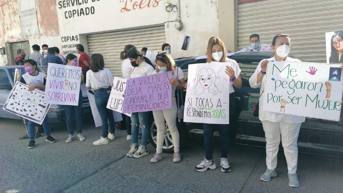 Exigen castigo para agresor de joven madre