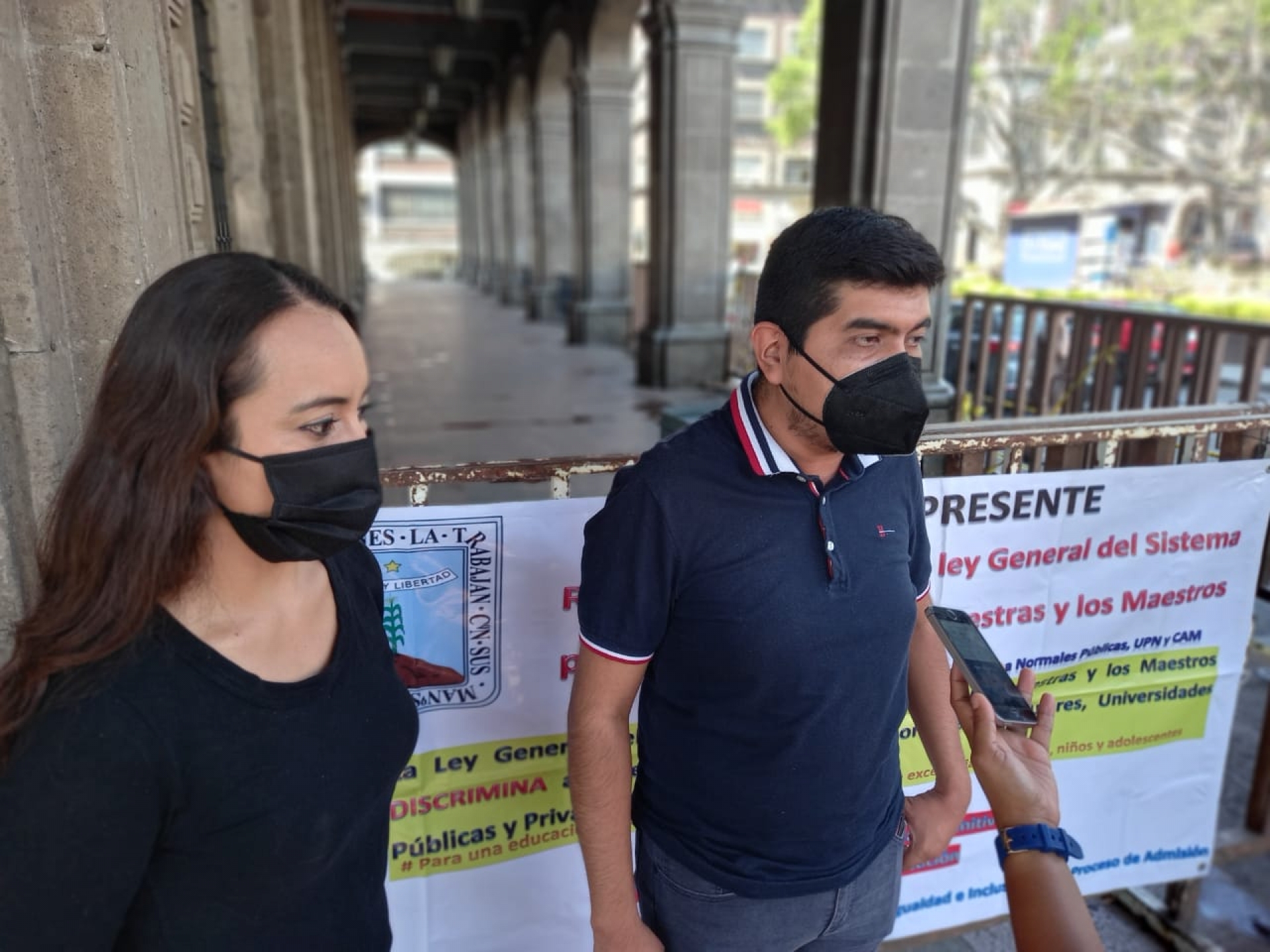 Docentes de nuevo ingreso protestaron en Cuernavaca