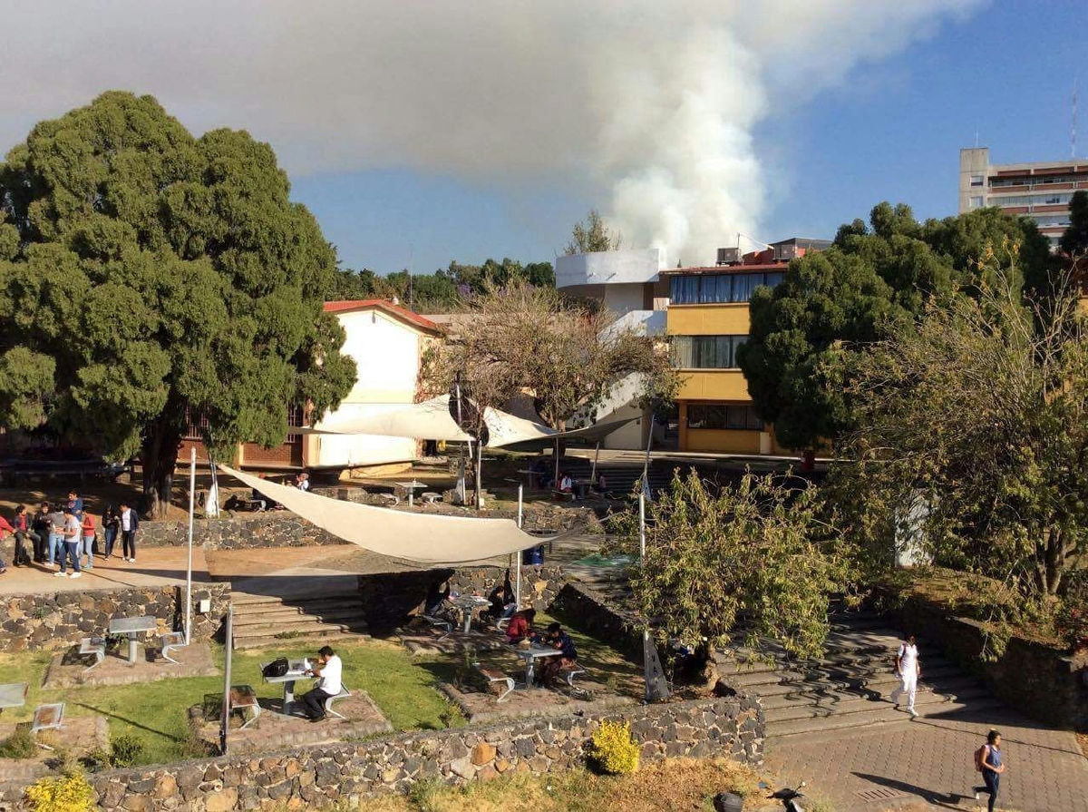 Incendio en Chamilpa dañó 15 hectáreas de zona arbolada