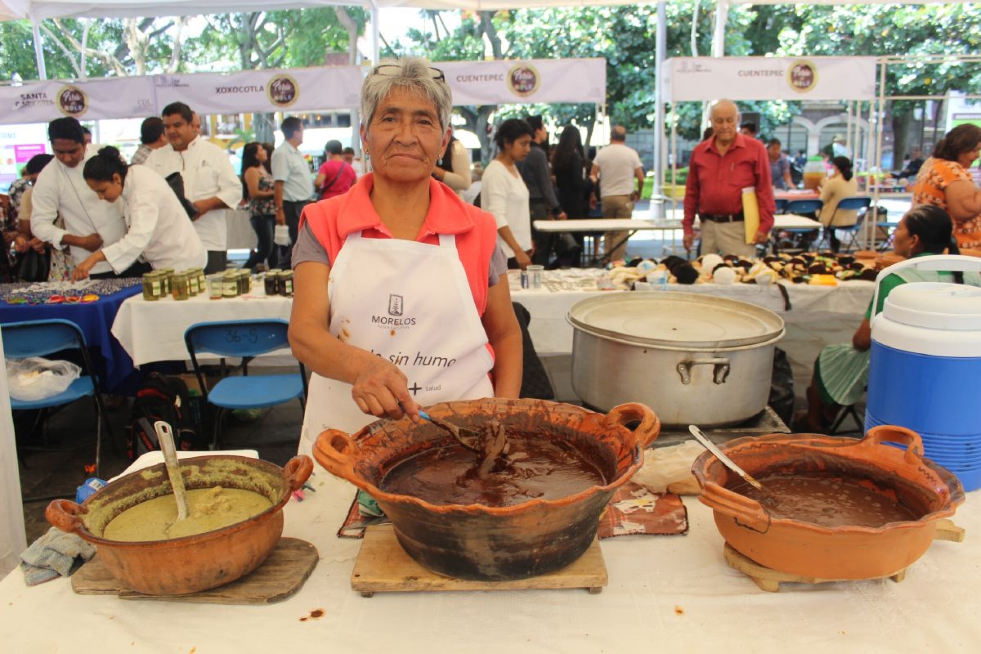 Ofrece segunda Feria del Mole Morelense más de 20 variedades