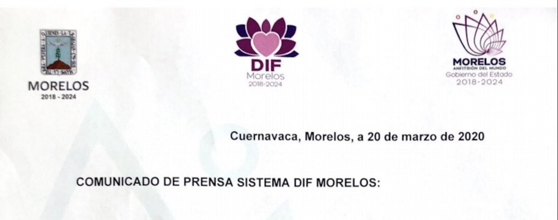 Falsa, información sobre supuestos ceses de servidores públicos: DIF Morelos