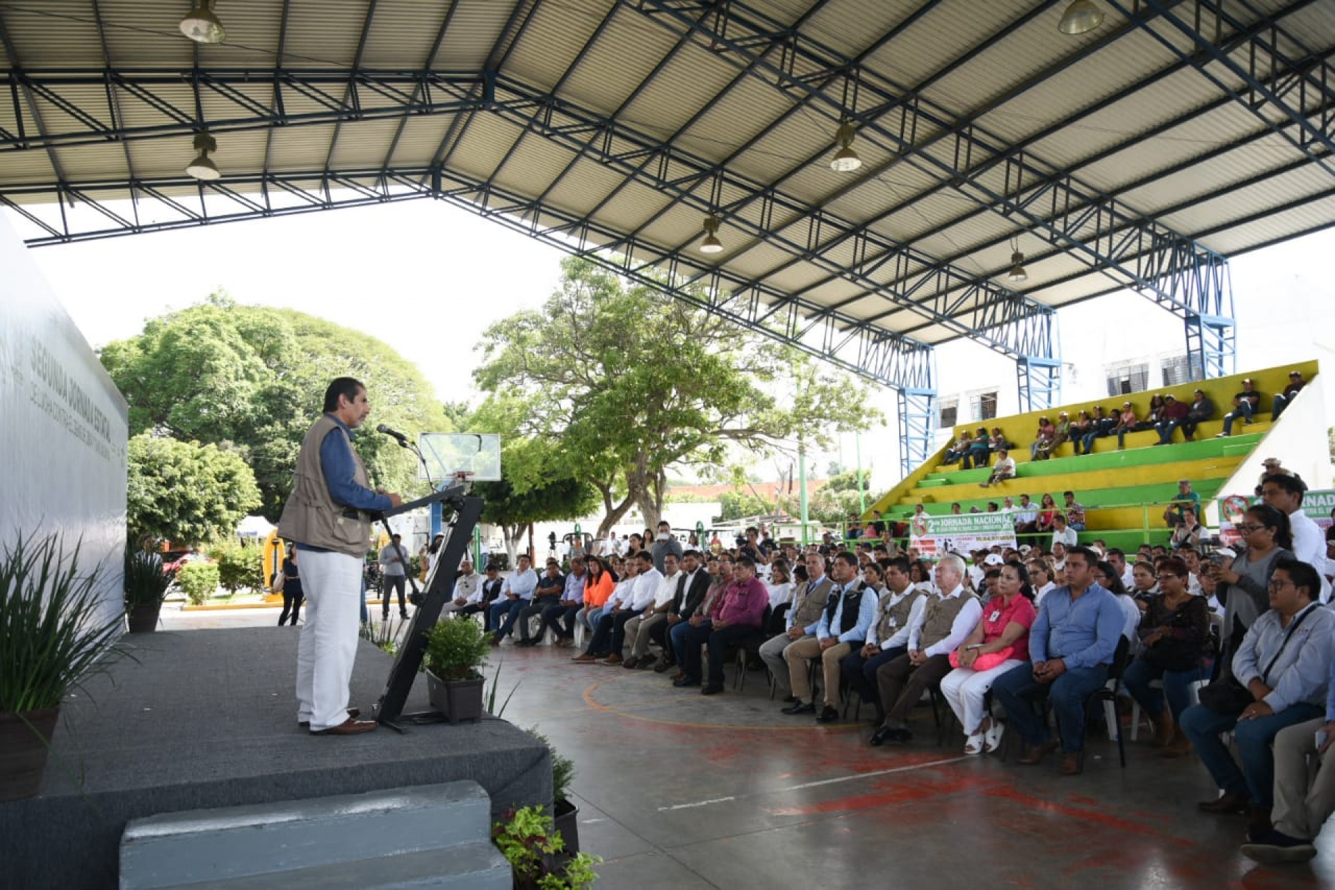Realizan segunda jornada estatal contra el dengue, en Cuautla