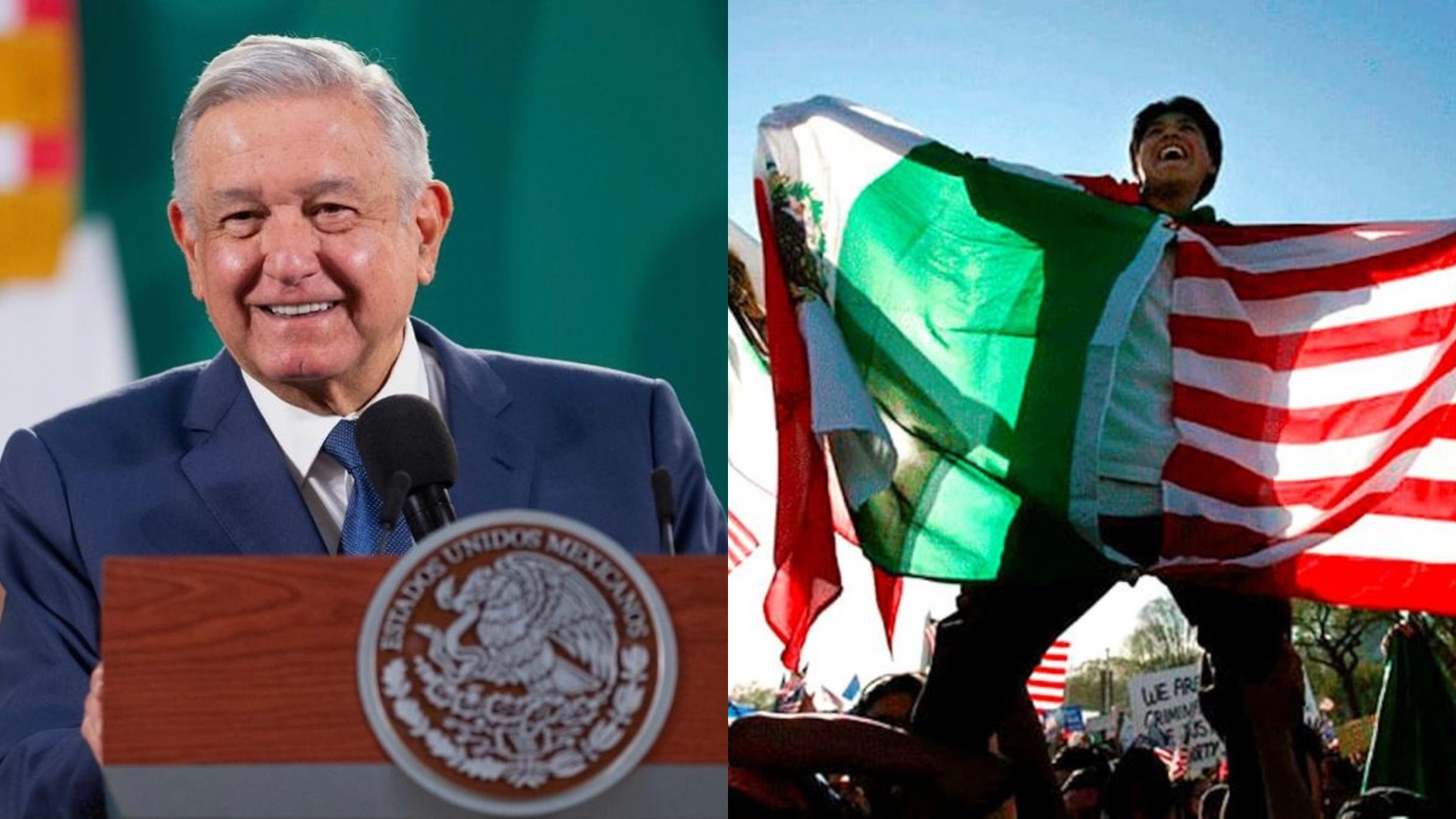 AMLO promete garantizar que los indocumentados accedan a vacuna COVID-19 en EEUU