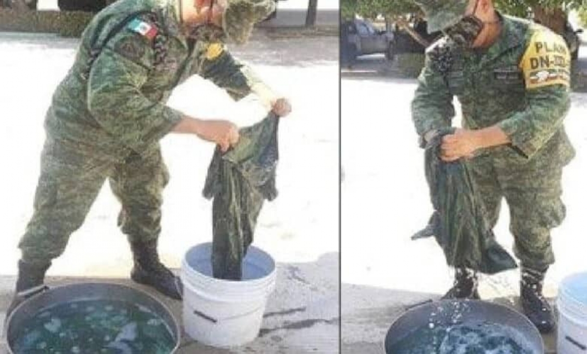 ¡Por austeridad! Sedena pide a soldados teñir sus uniformes desgastados