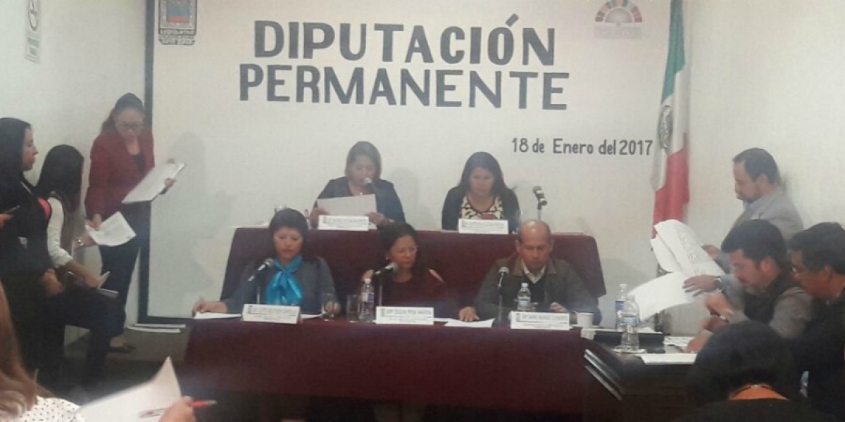 Se aprueba en Diputación Permanente solicitud para periodo extraordinario de sesiones