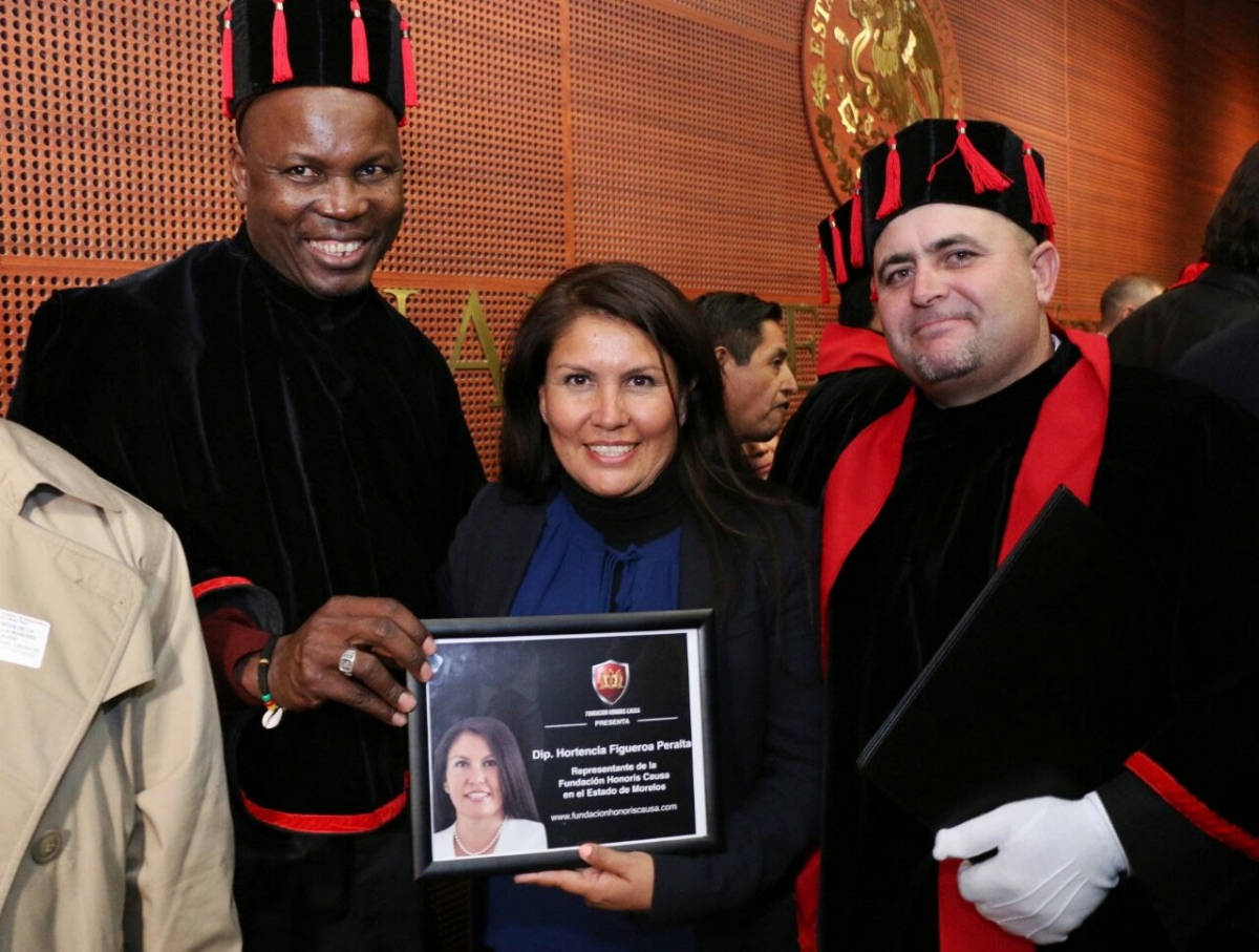 Hortencia Figueroa, representante en Morelos de la Fundación Honoris Causa