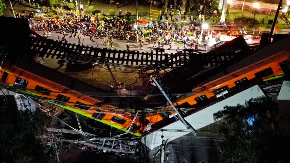 Suman 79 hospitalizados y 23 muertos por accidente en Metro de CDMX