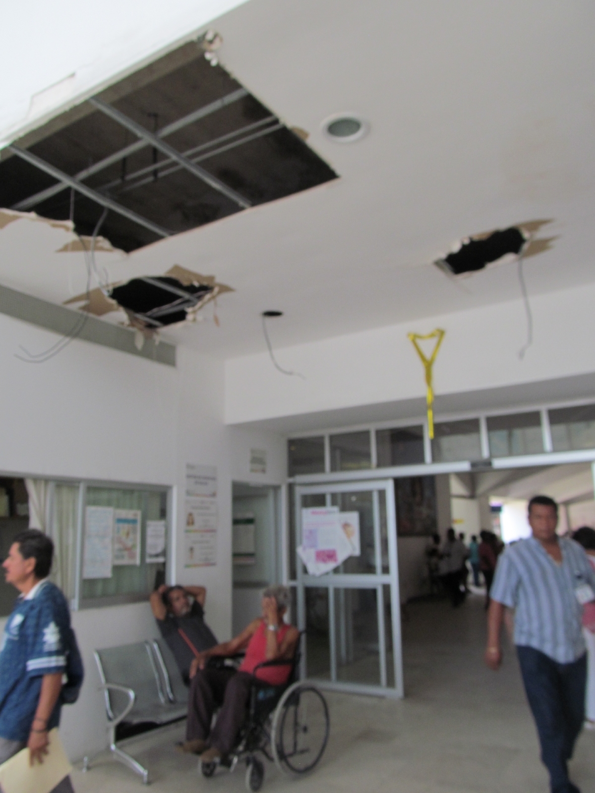 Repararán Hospital Meana hasta terminar temporada de lluvias