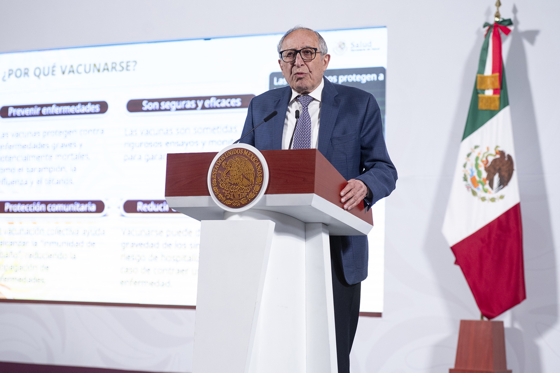 Anuncian campaña nacional de vacunación contra sarampión en México