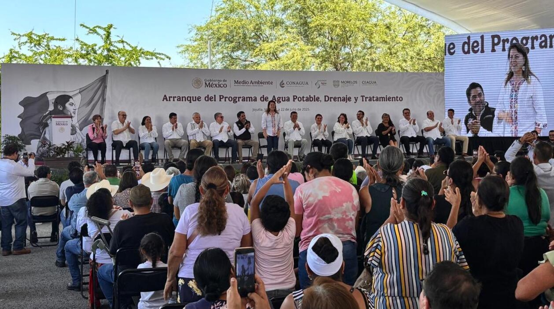 Dan autoridades arranque formal al Programa de Agua Potable, Drenaje y Tratamiento 'Proagua 2025'