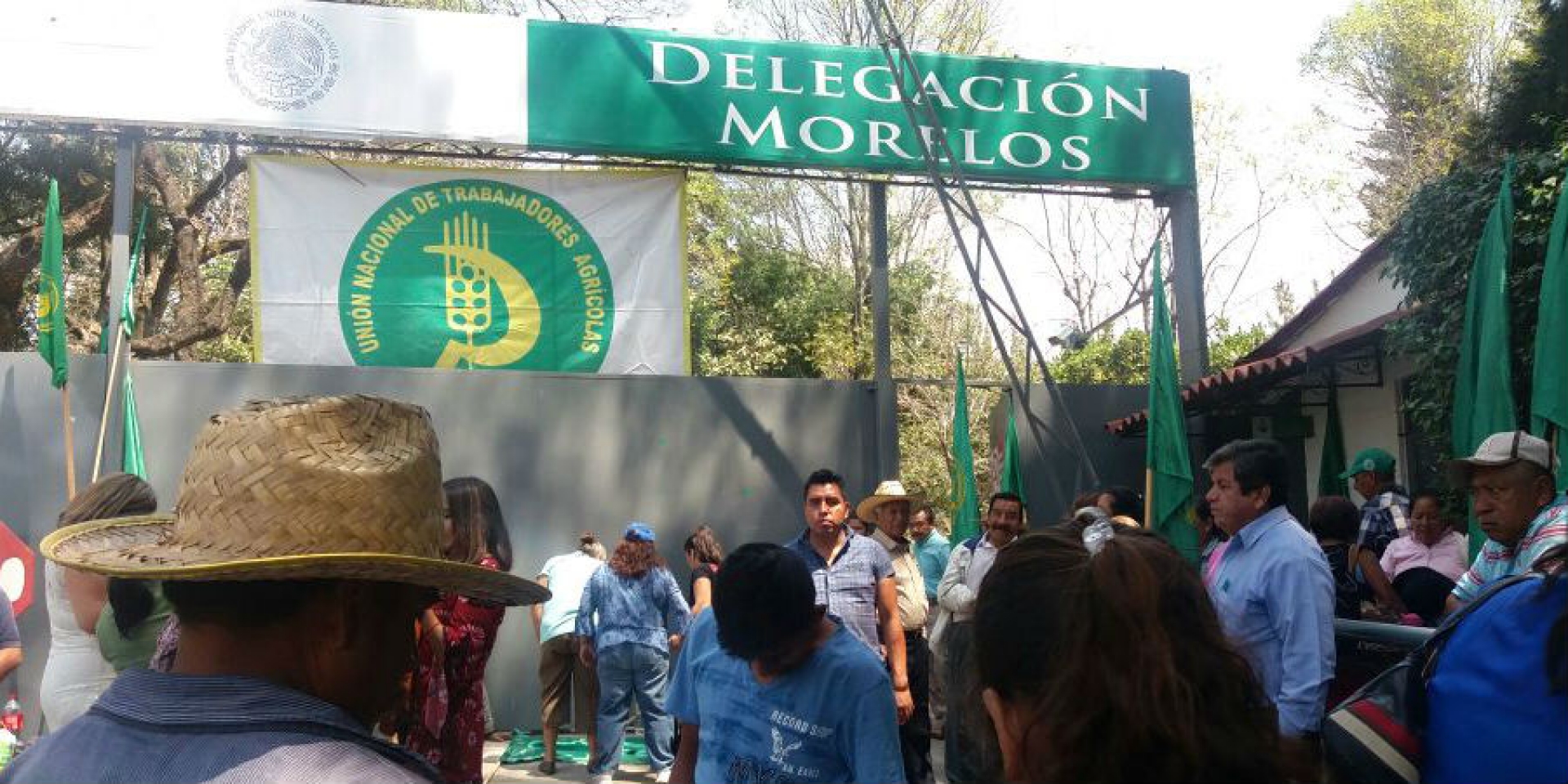 Toman integrantes de la UNTA delegación de la Sagarpa