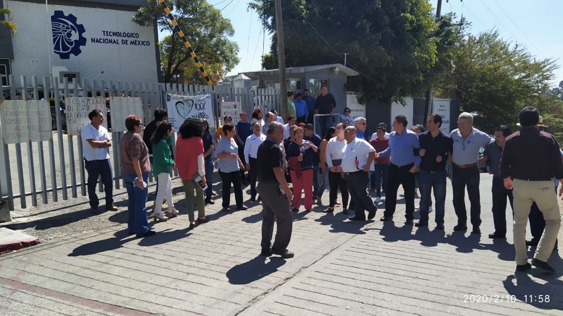 Paran labores profesores y administrativos del Cenidet