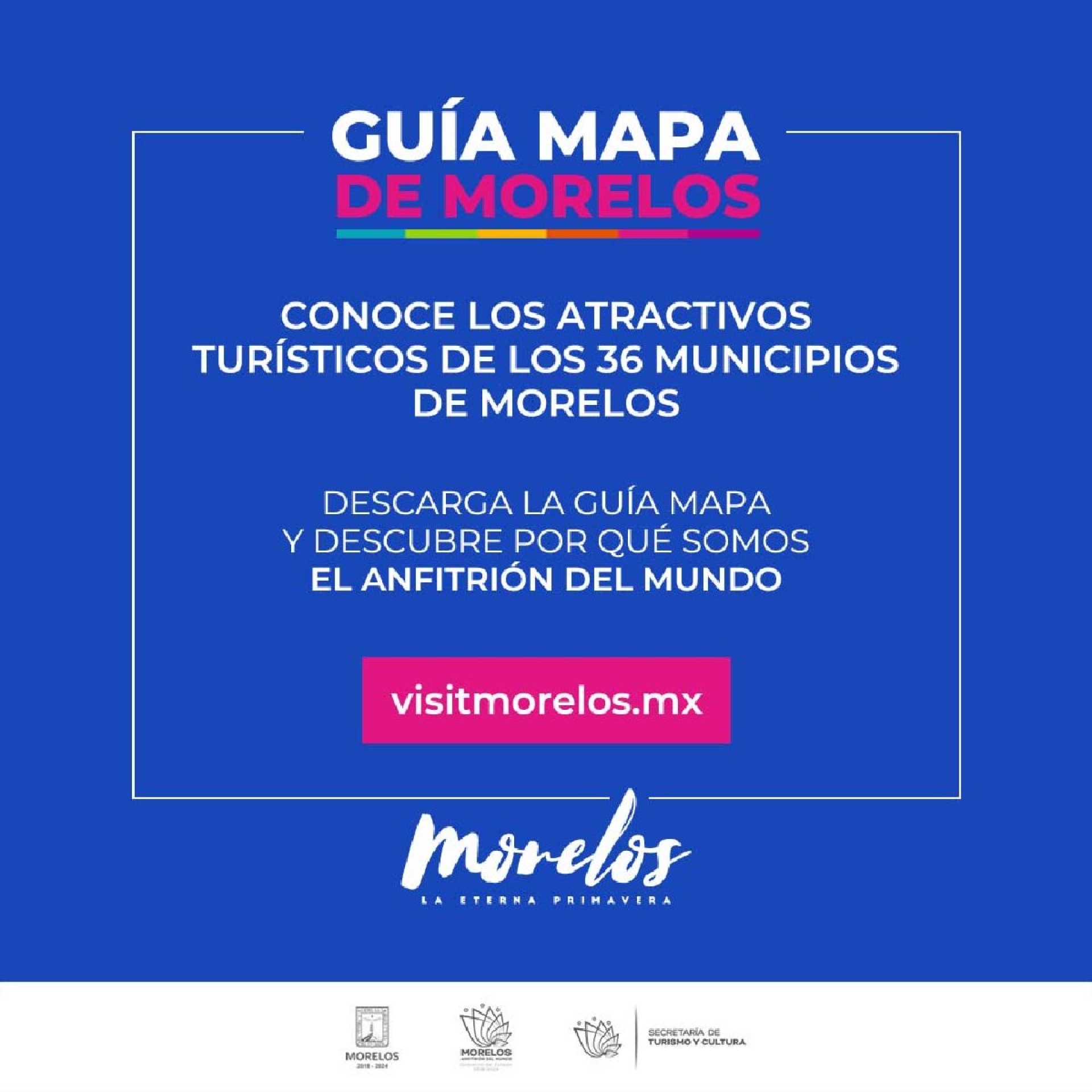 Dará Guía Mapa proyección turística a municipios de Morelos