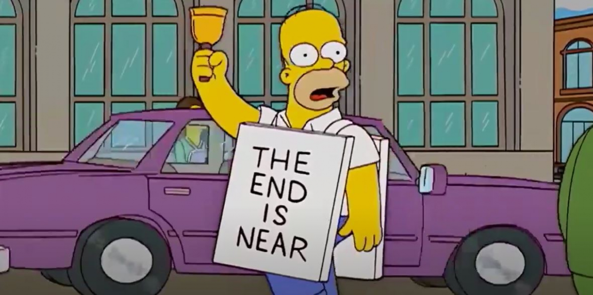 "Ésta es la fecha del Apocalipsis" según Los Simpson