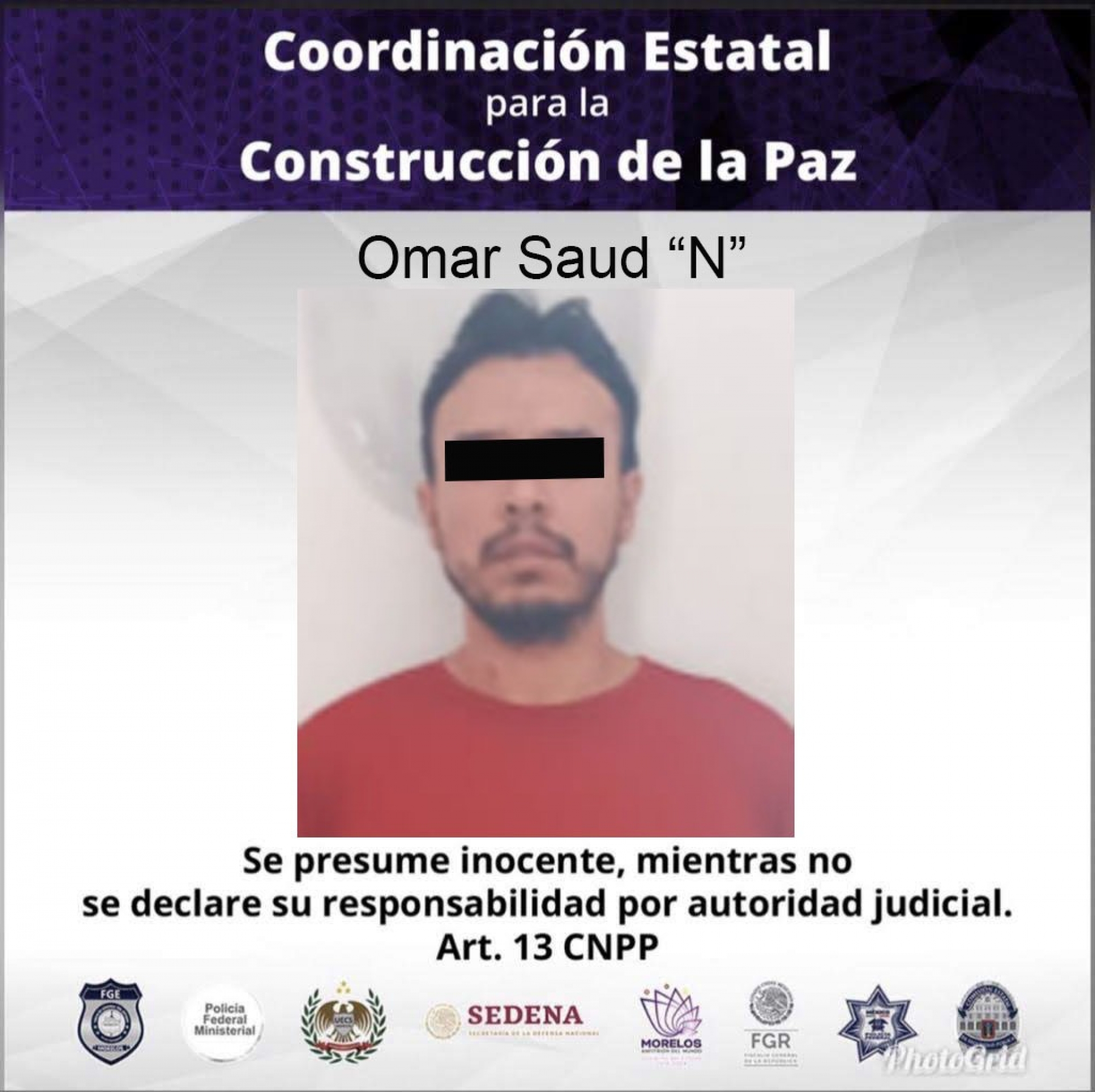 Detiene Policía Morelos a un hombre por violencia familiar, en Yautepec